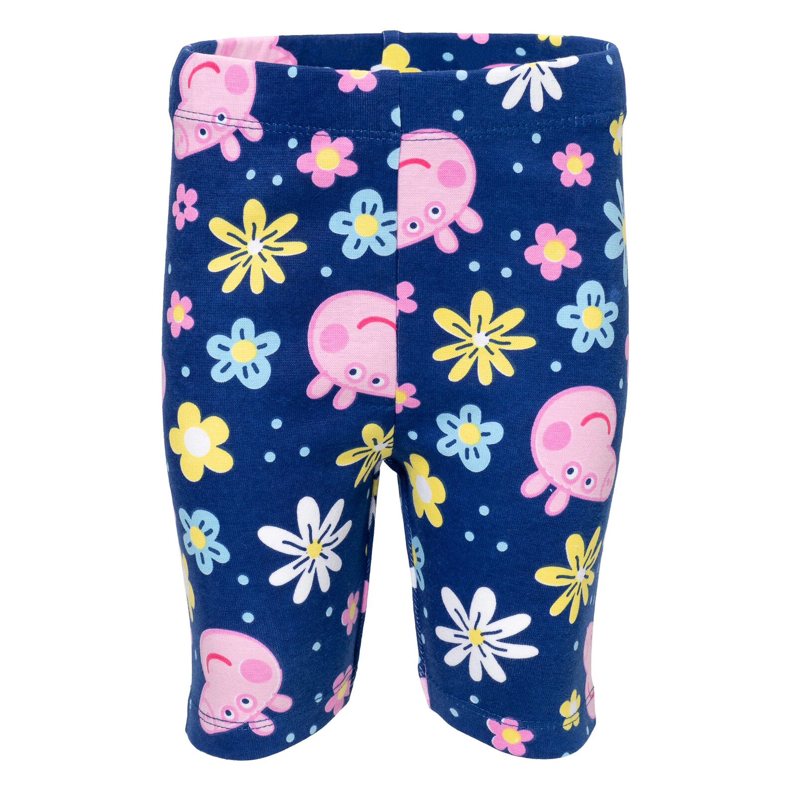 Peppa Pig Girls' 2-Piece T-Shirt and Bike Shorts Set