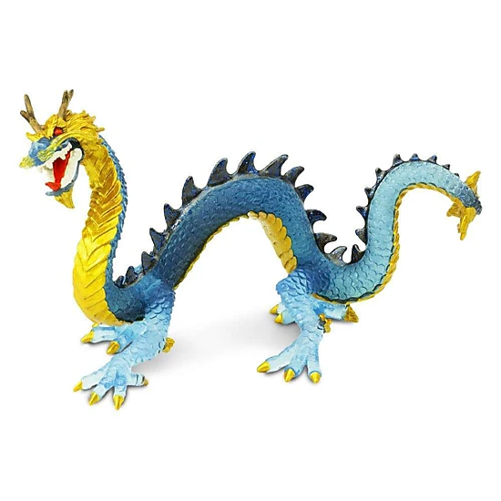 Safari Ltd. - Krystal Blue Dragon Kids Toy Figure