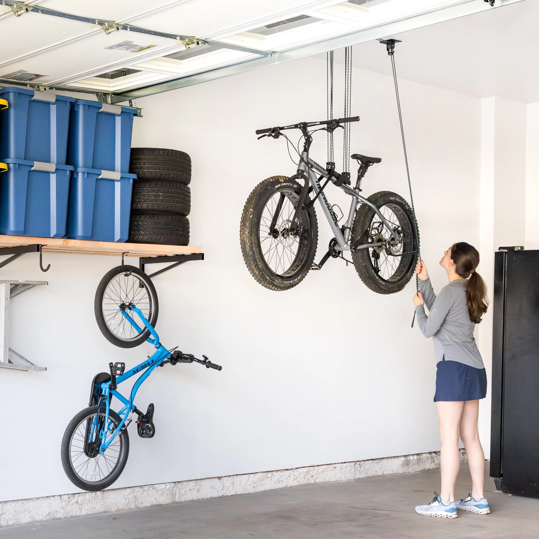 StoreYour MaxAssist Bike Hoist, Overhead Bike Storage