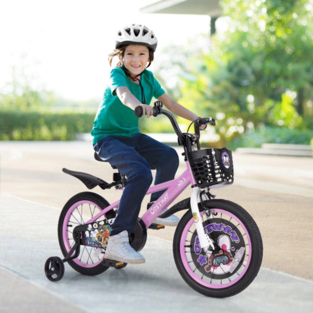Hivvago 16 Inch Kids Bike for 4-8 Years Old Sport Bicycle with Adjustable Handlebar and Saddle-16 inches