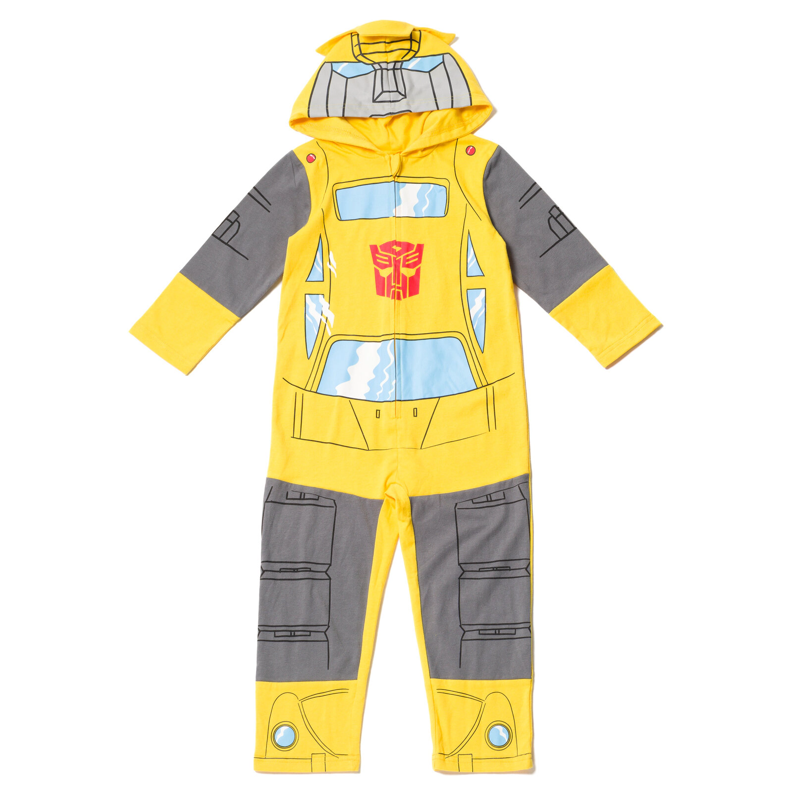 Transformers Toddler Boy or Girl Cosplay Hooded One Piece