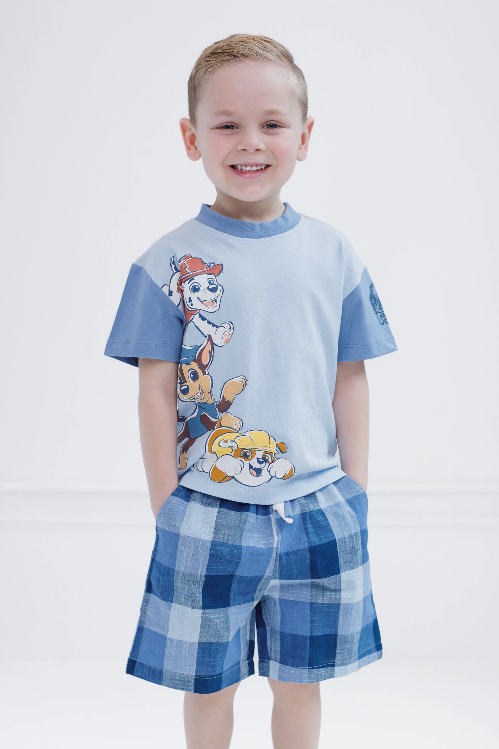 Paw Patrol Boys' 2-Piece T-Shirt and Shorts Set
