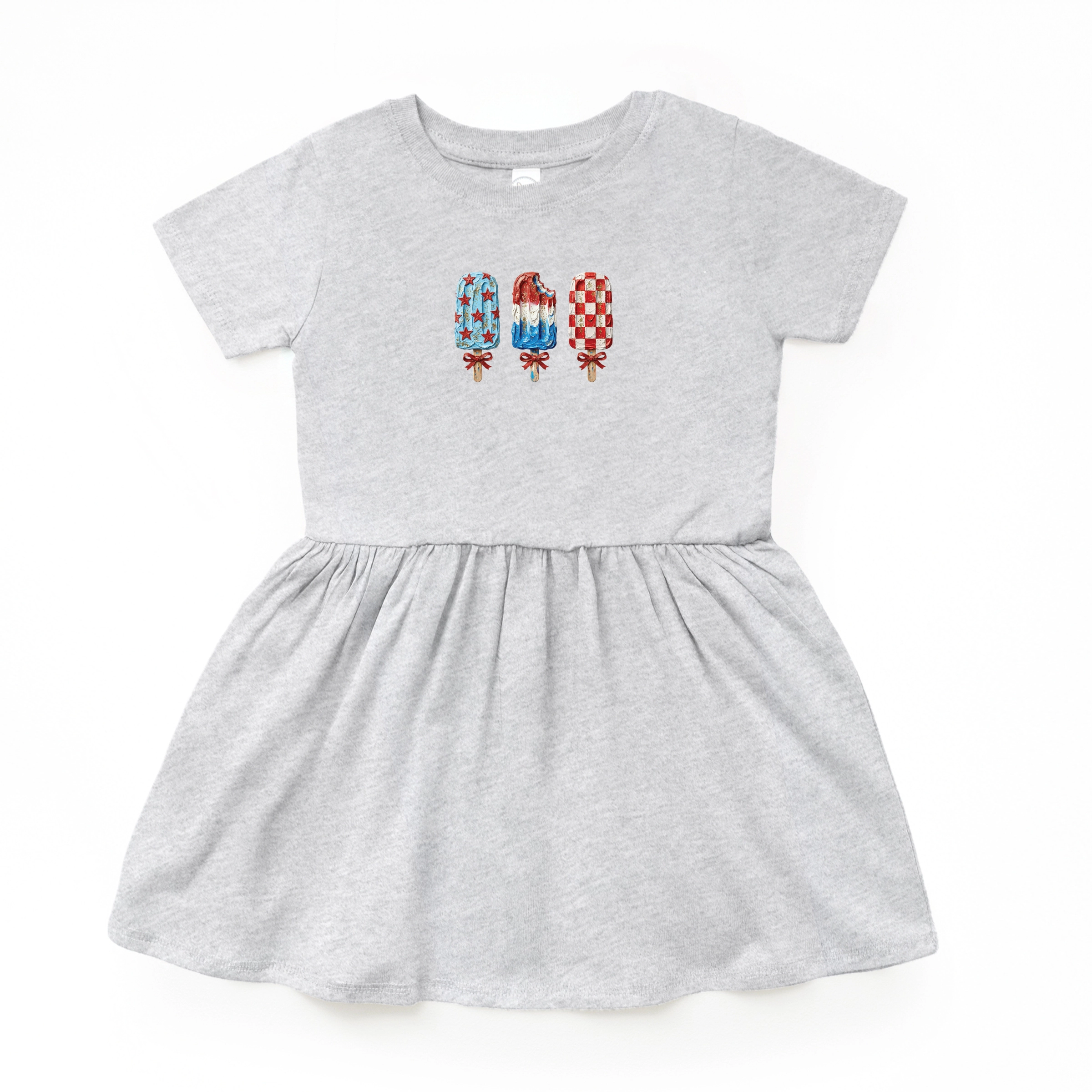 The Juniper Shop - Patriotic Popsicles Infant Dress