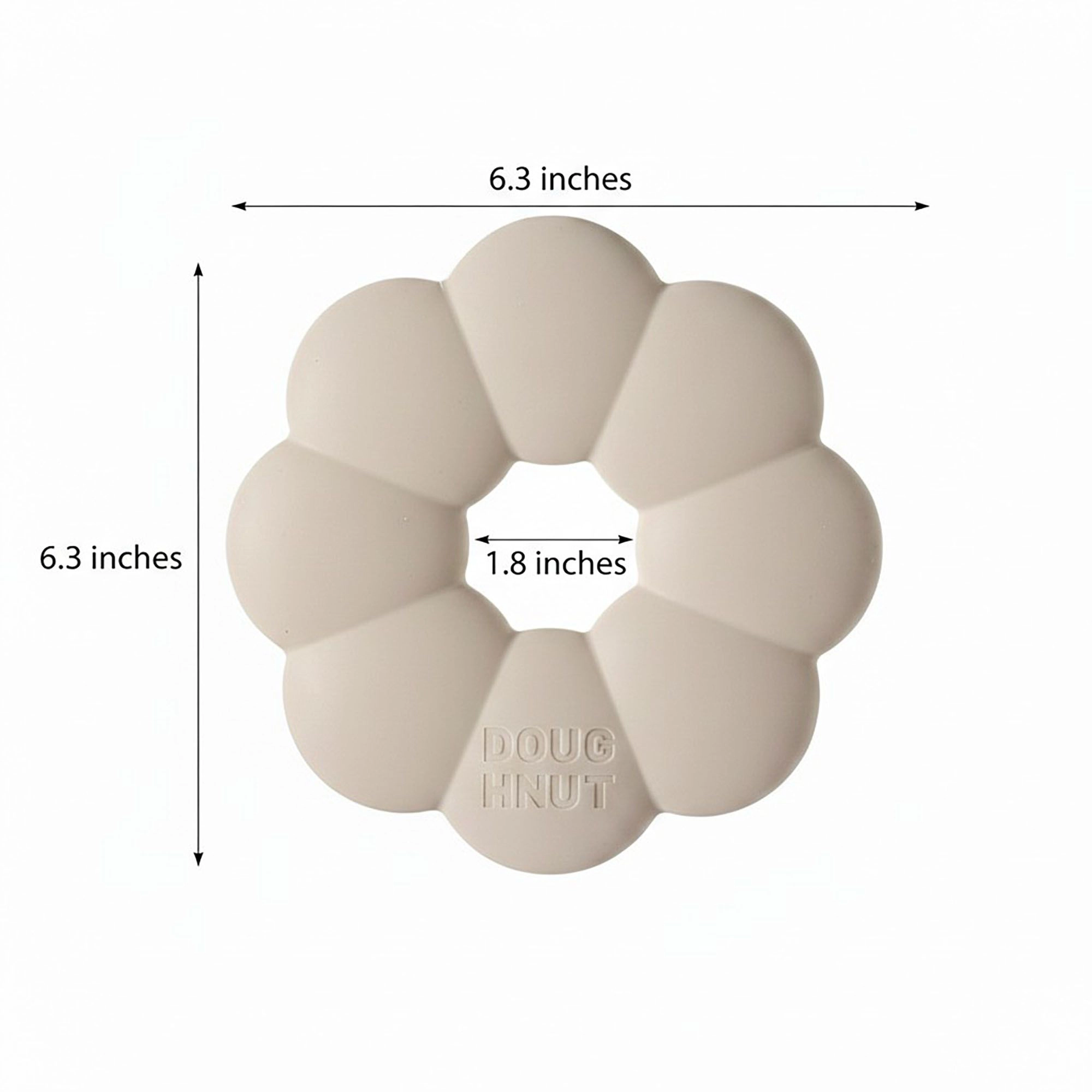 Alilang Unisex 2-PC Flower Shaped Silicone Cup Coaster with Heat Resistant Non Slip Design