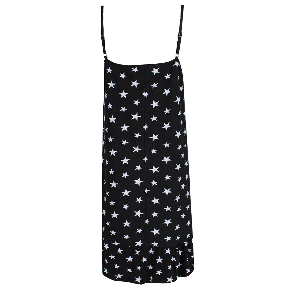 Elegant Emily Women's Star Cami Sleeveless Sleep Gown