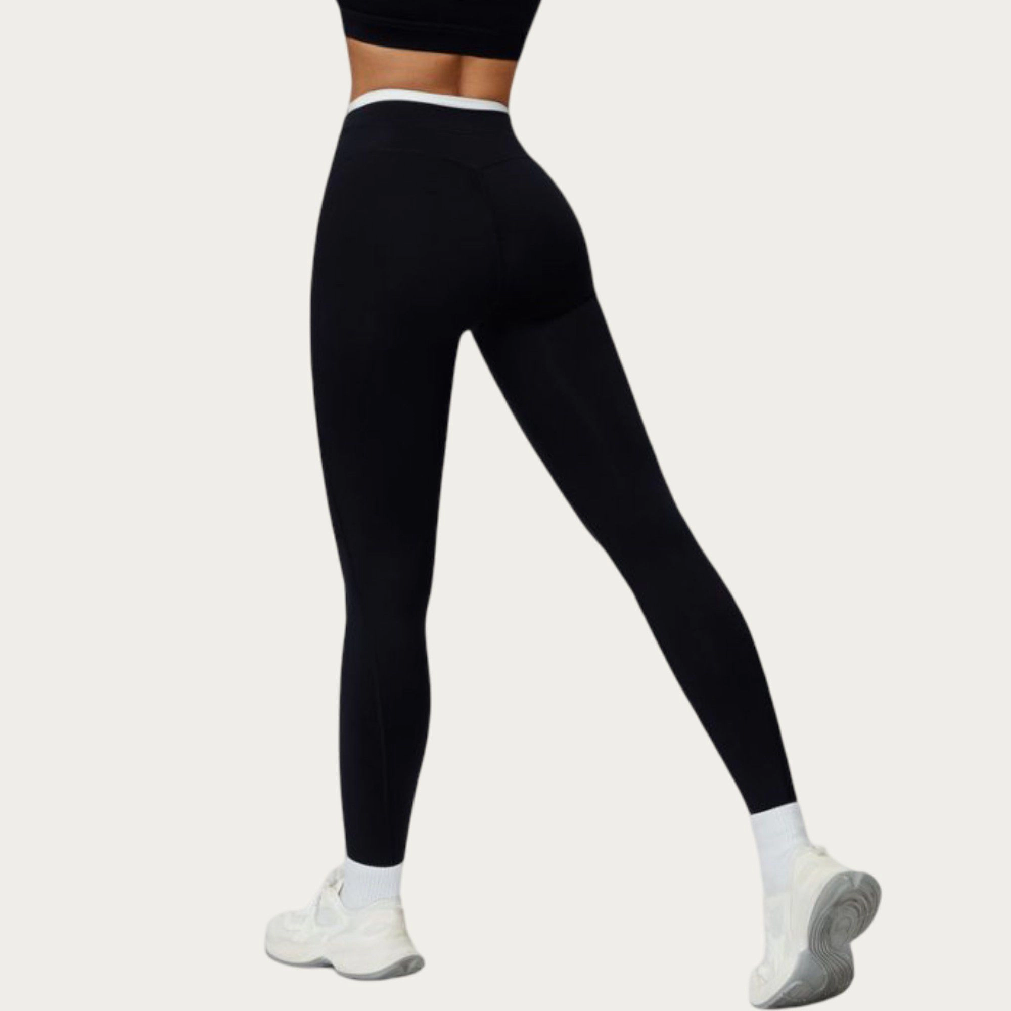 Anna-Kaci Active Women's High Waist Leggings with Smooth Stretch Fit and Side Seam Detail
