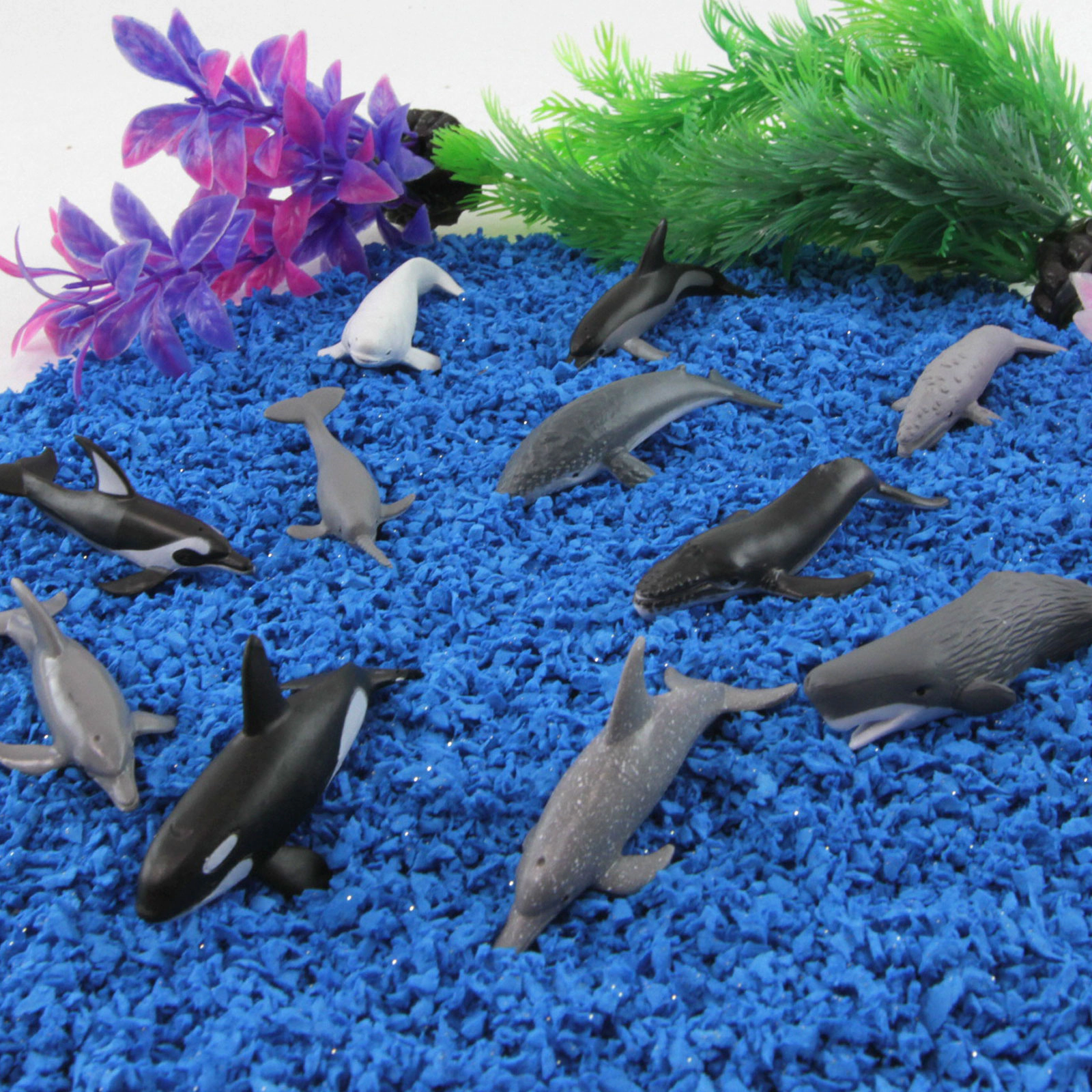 Safari Ltd. - Whale & Dolphins TOOB - contains 11 Mini Figurines