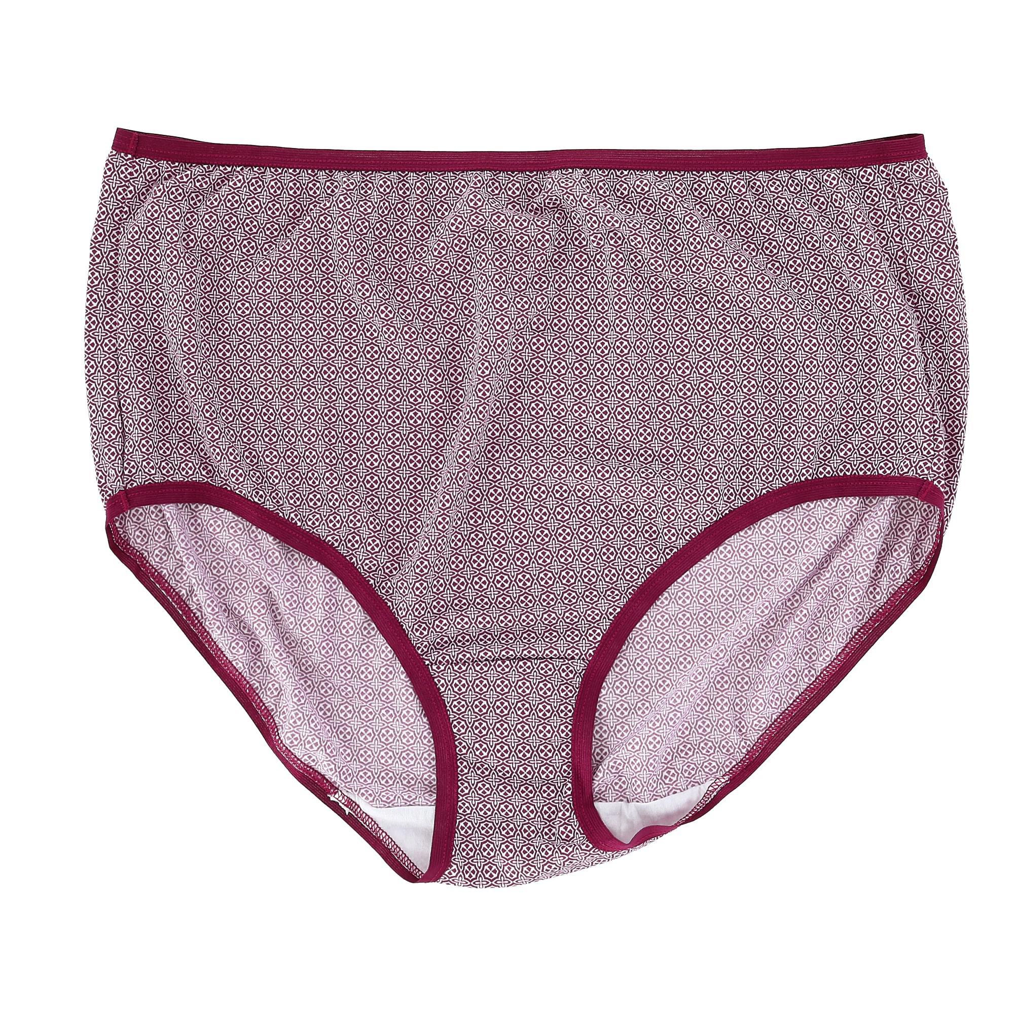Fruit of the Loom Women's Microfiber Brief Underwear (6 Pack)