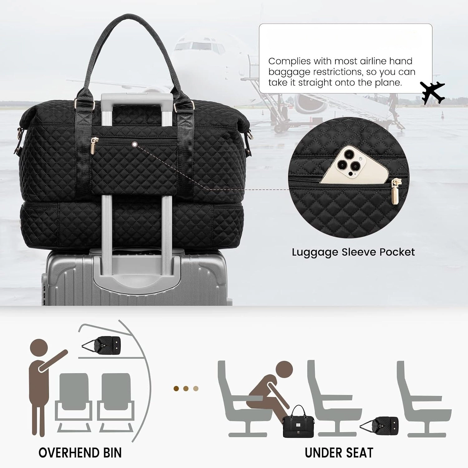 ASSTD NATIONAL Women's Travel Bag