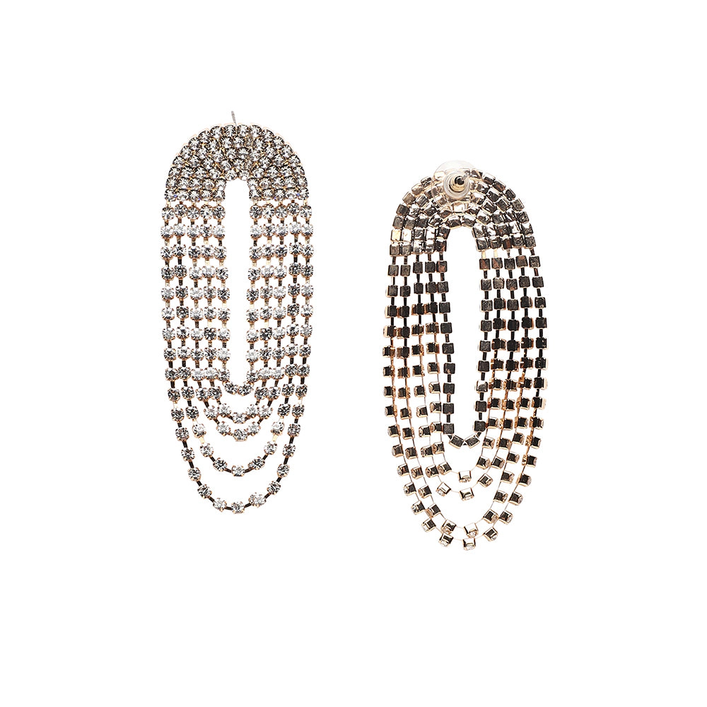 SOHI Women's Bling Drop Earrings