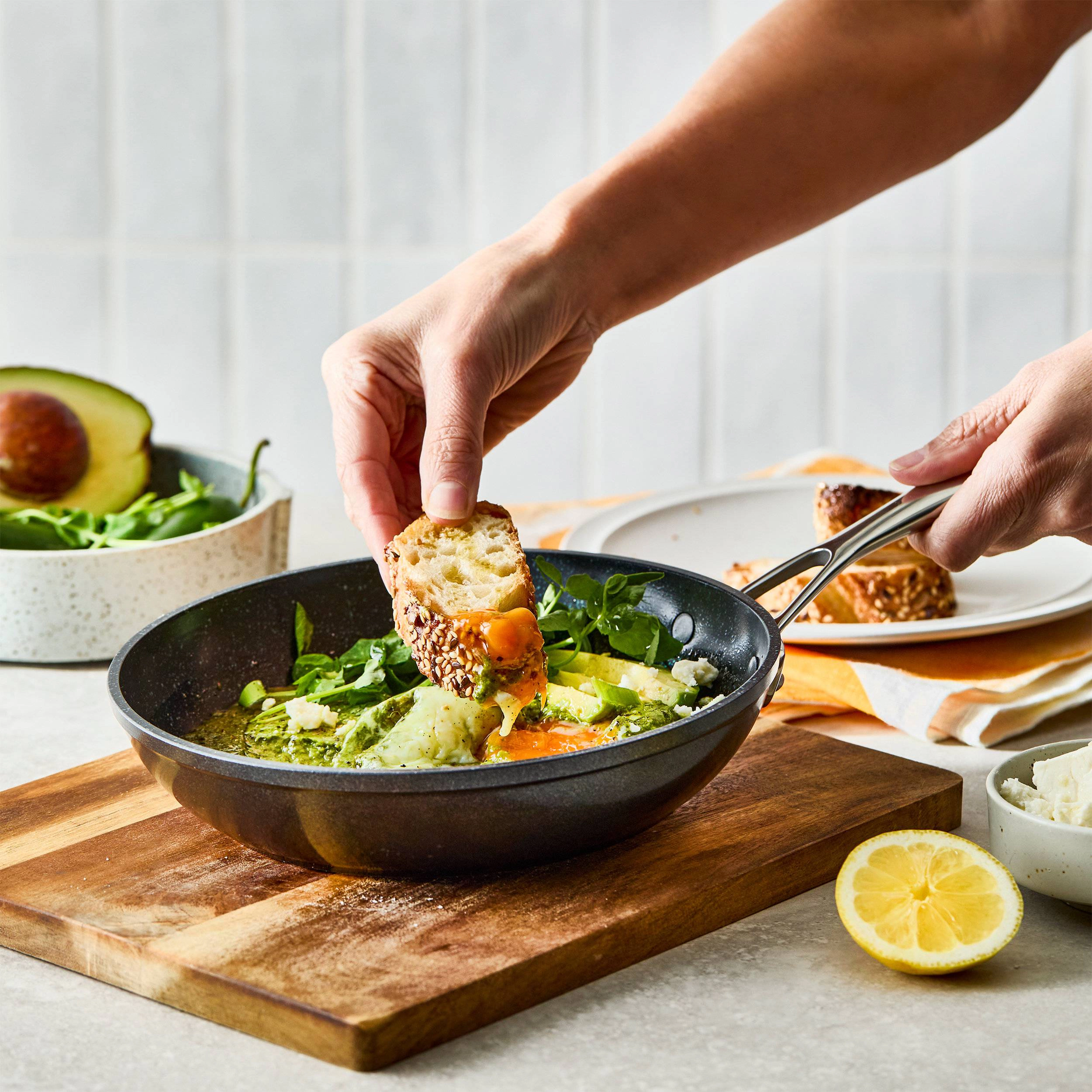 Cuisine::pro® GREEN STONE™ 6-Piece Cookset