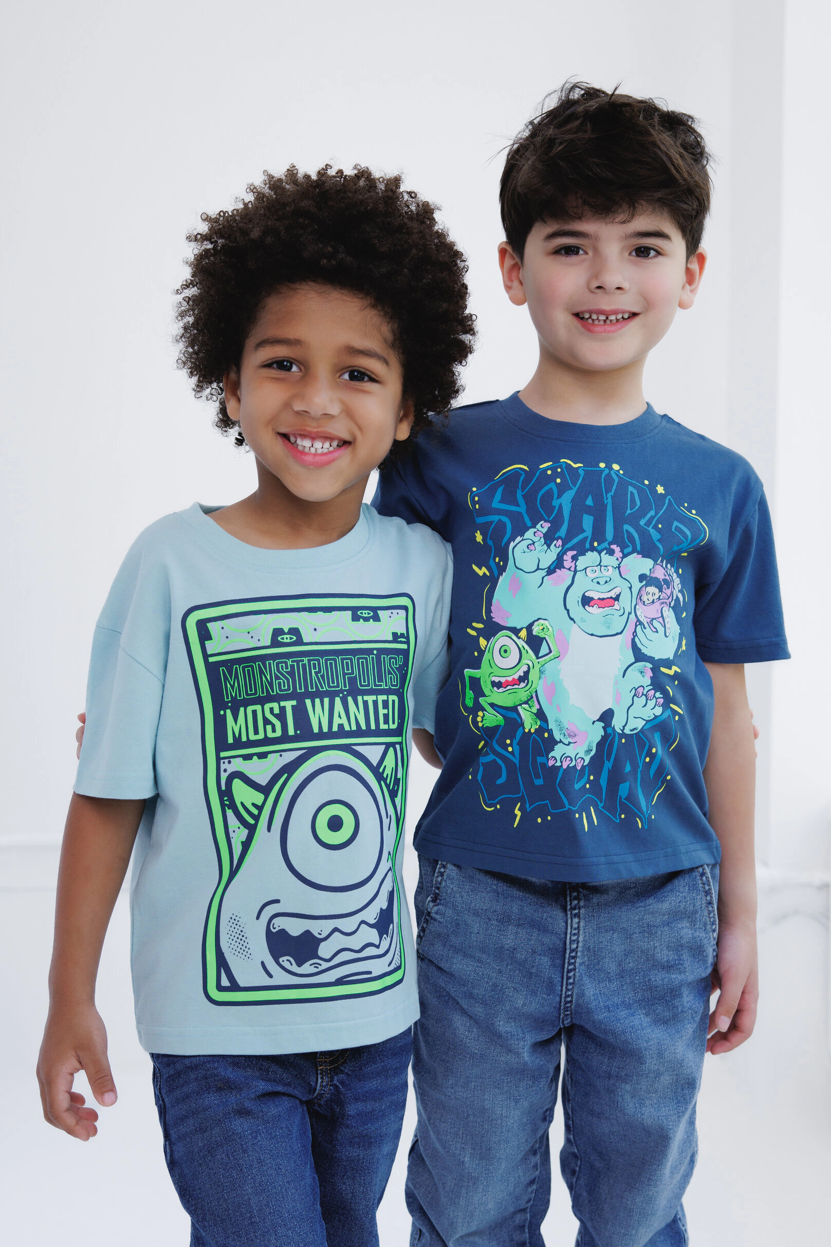 Disney Boys' 2-Pack Short Sleeve Graphic T-Shirts