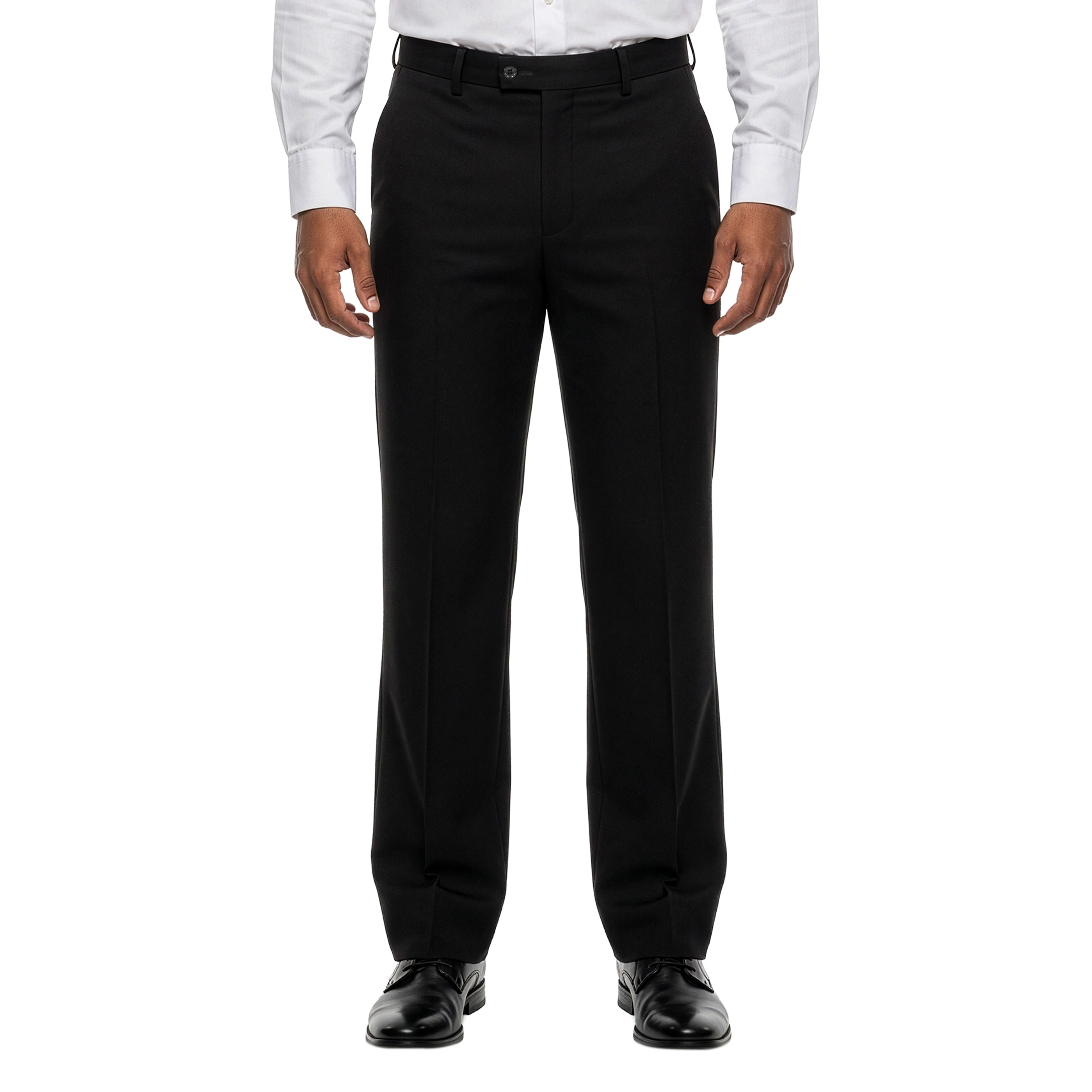 Demantie Hemmed Men's Modern Fit Straight Leg Dress Pants Only