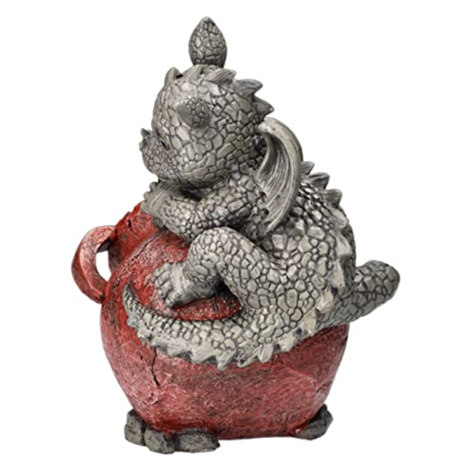 Pacific Giftware Playful Garden Dragon Planter Garden Display Decorative Accent Resin Sculpture 13.25 inches