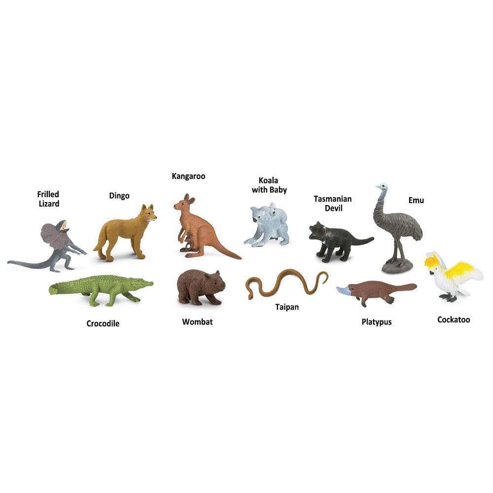 Safari Ltd. - Australian Animals TOOB - contains 11 Mini Figurines