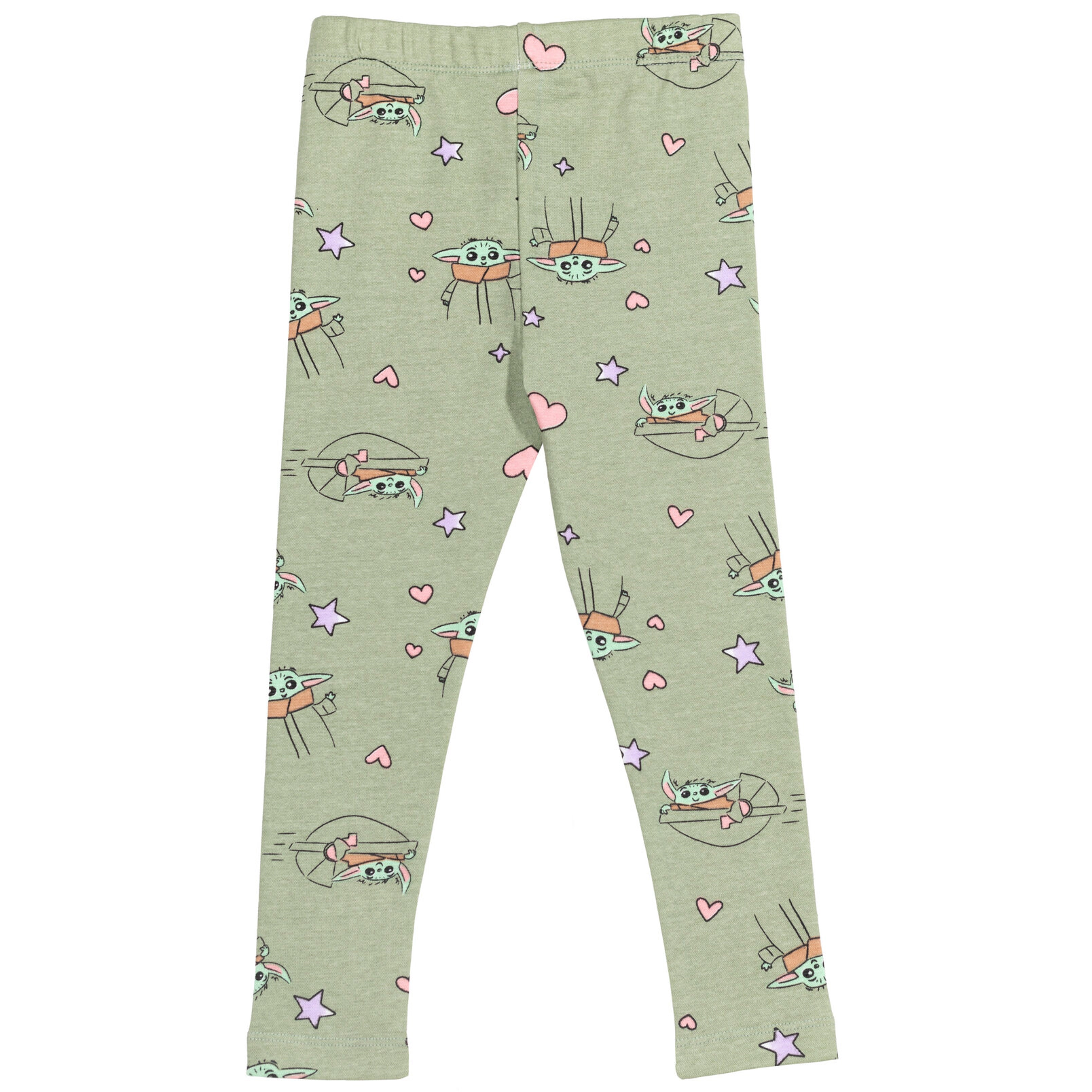 Star Wars The Mandalorian Grogu Girls' 2-Piece Long Sleeve Tee and Leggings Set