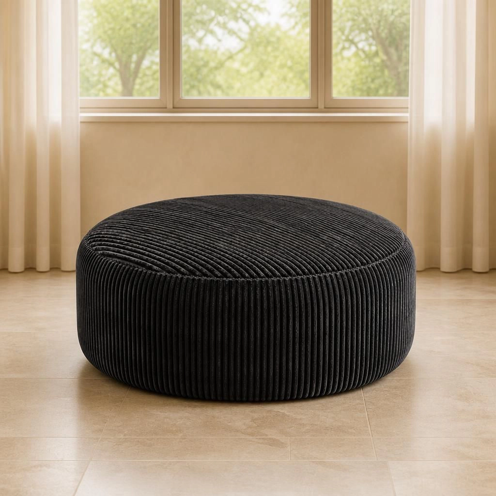 GOODSILO Corduroy Lazy Single Seat Bean Bag Chair