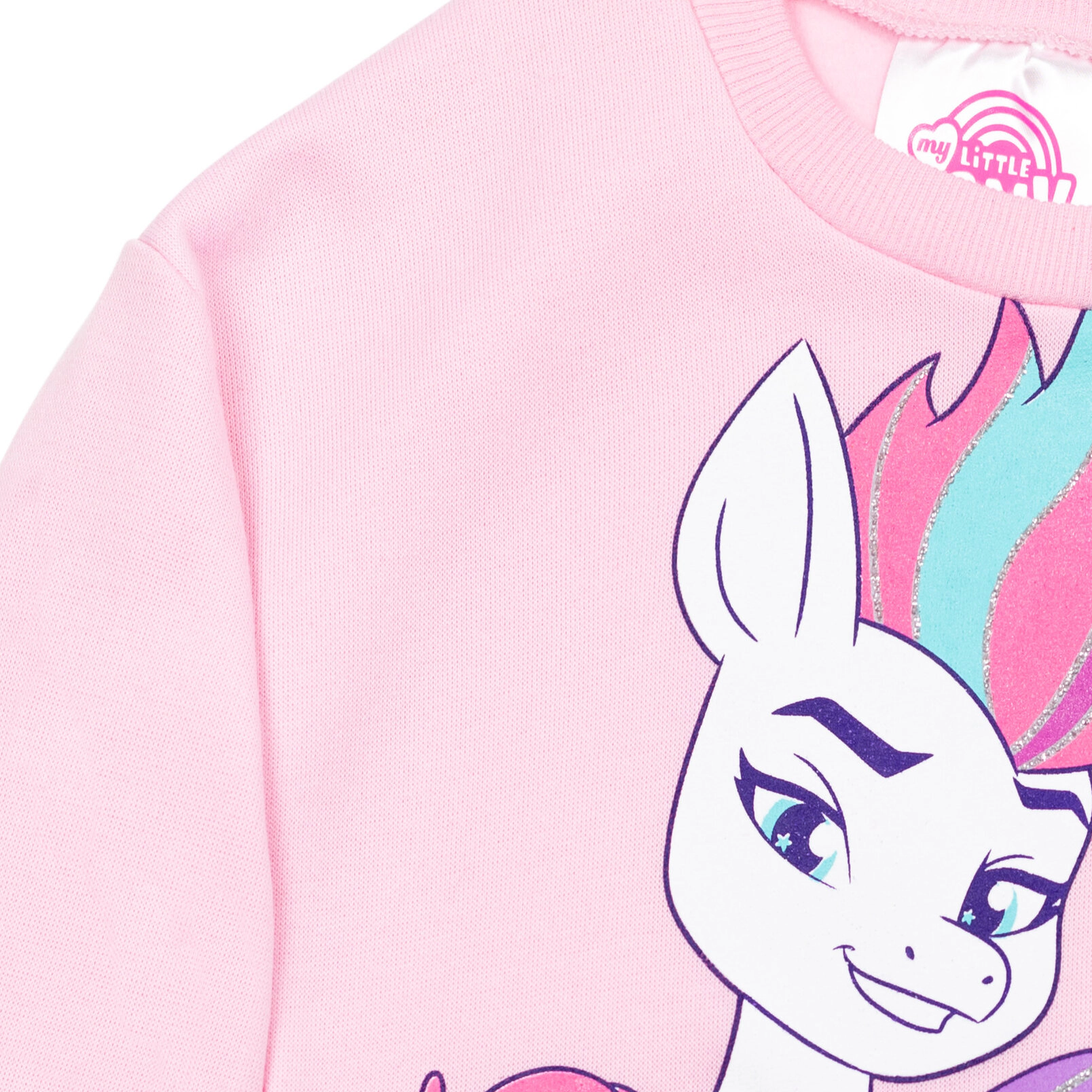 My Little Pony Girls' Fleece 2-Piece Sweatshirt and Leggings Set