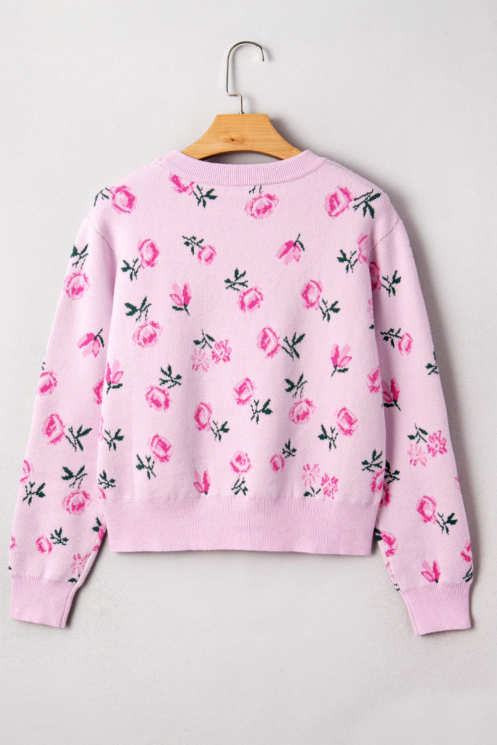 Threaded Pear Women's Sophia Drop Shoulder Cropped Sweater
