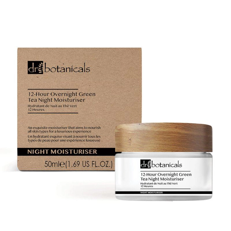 Dr Botanicals Green Tea Anti-Aging Overnight Moisturiser 50ml