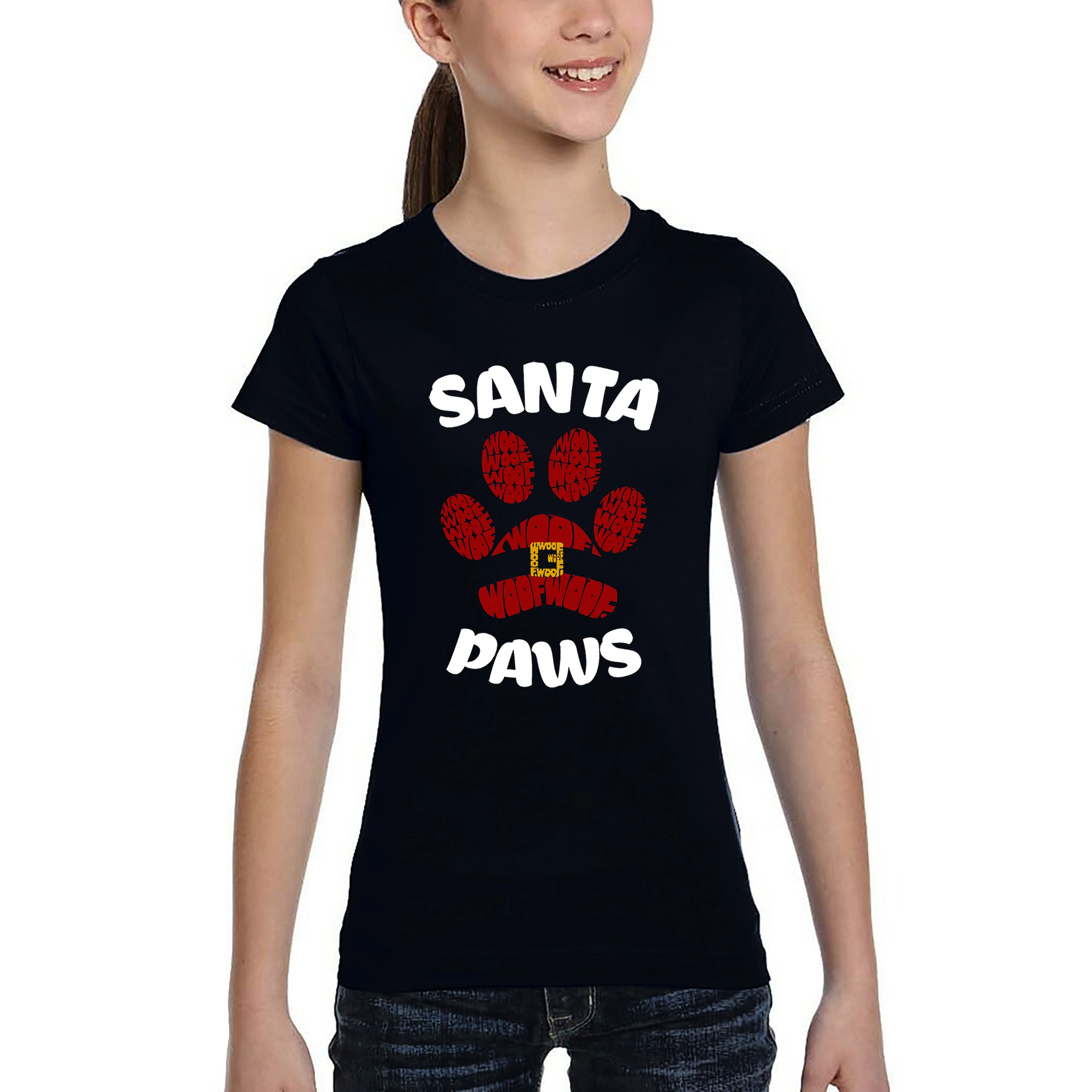 LA Pop Art Girls Word T-Shirt