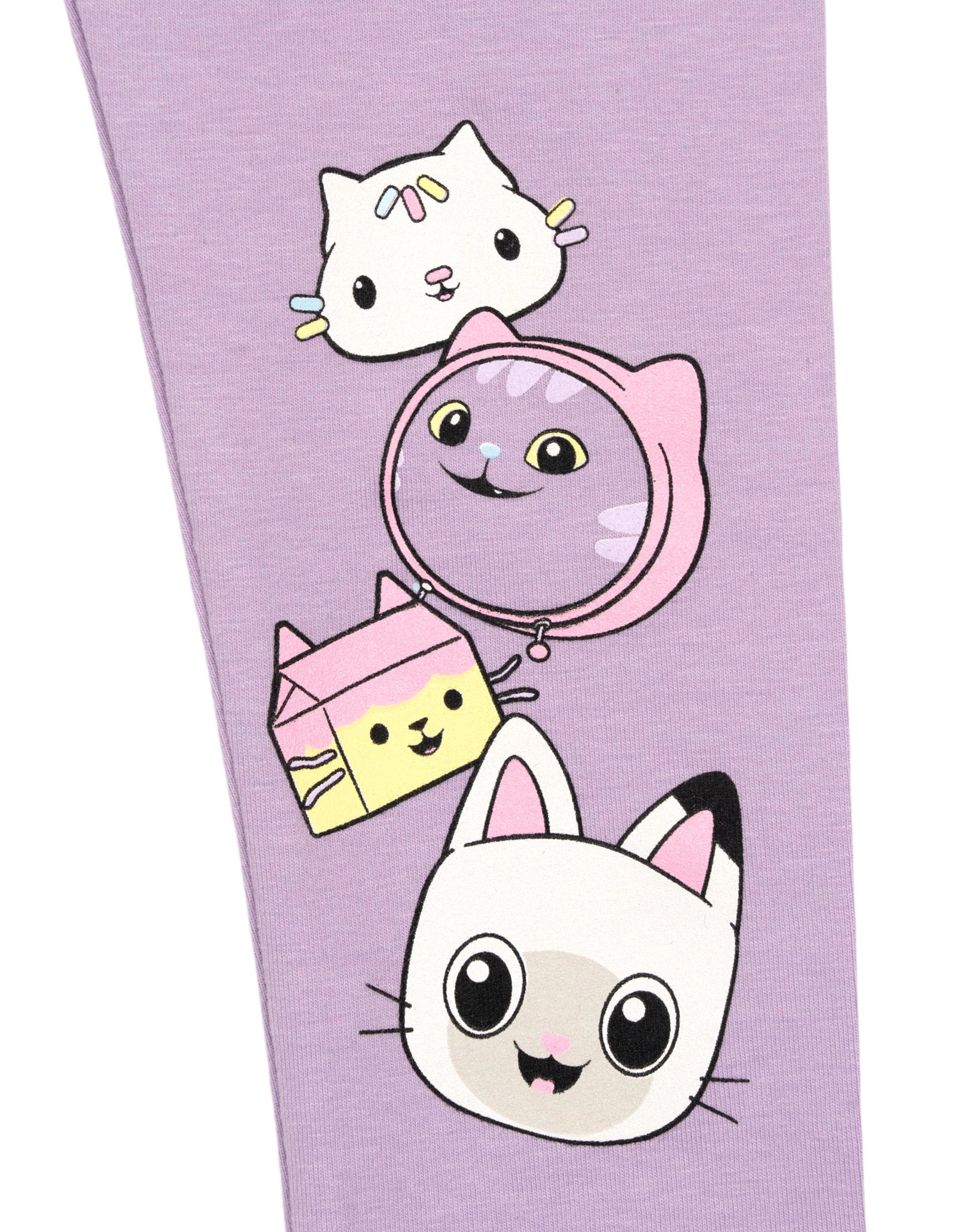 Dreamworks Gabby's Dollhouse Girls' 2-Piece Fleece Sweatshirt and Leggings Set