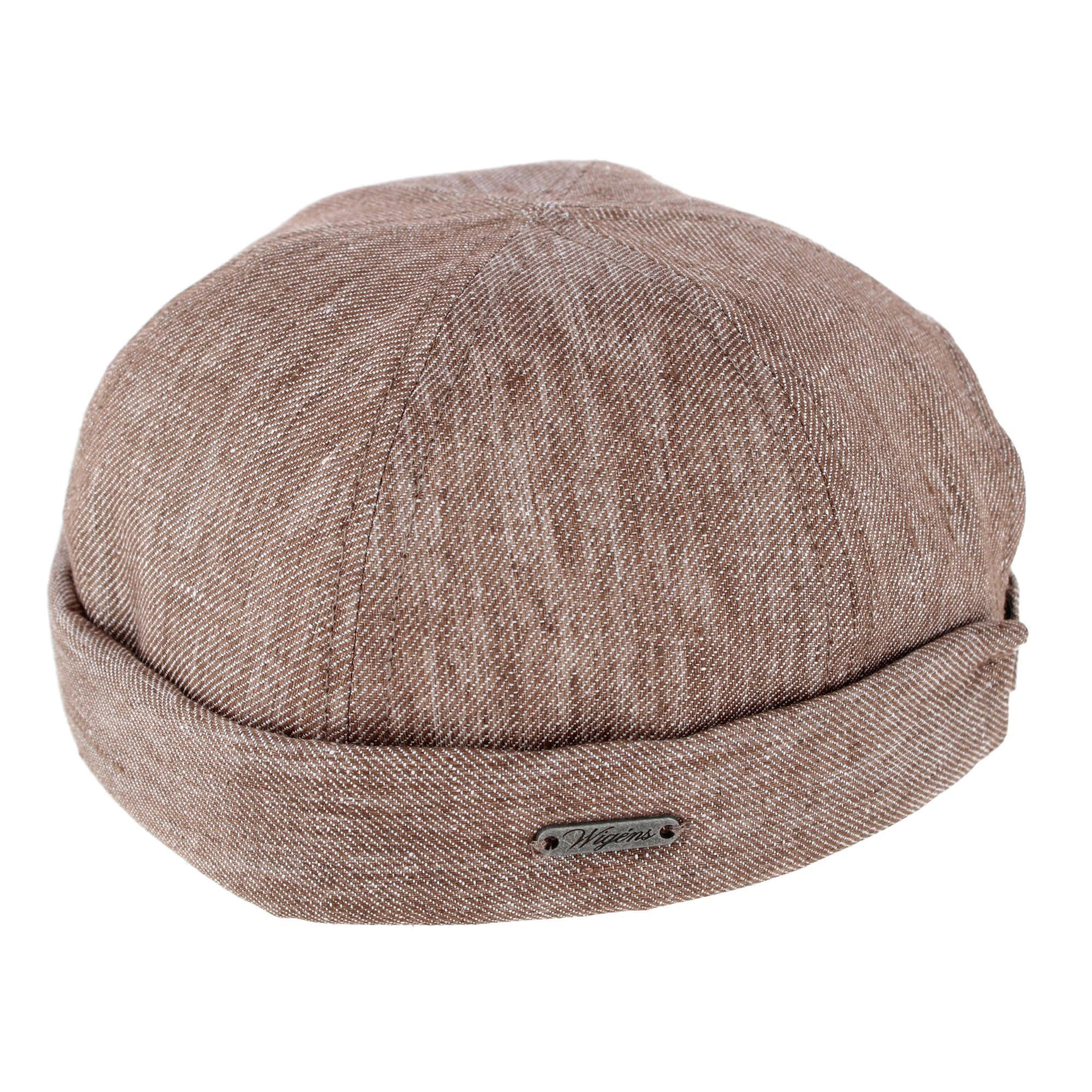 Wigens Men's Denim Linen Docker Cap