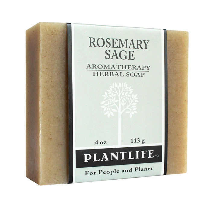 Plantlife Rosemary Sage Aromatherapy Herbal Soap