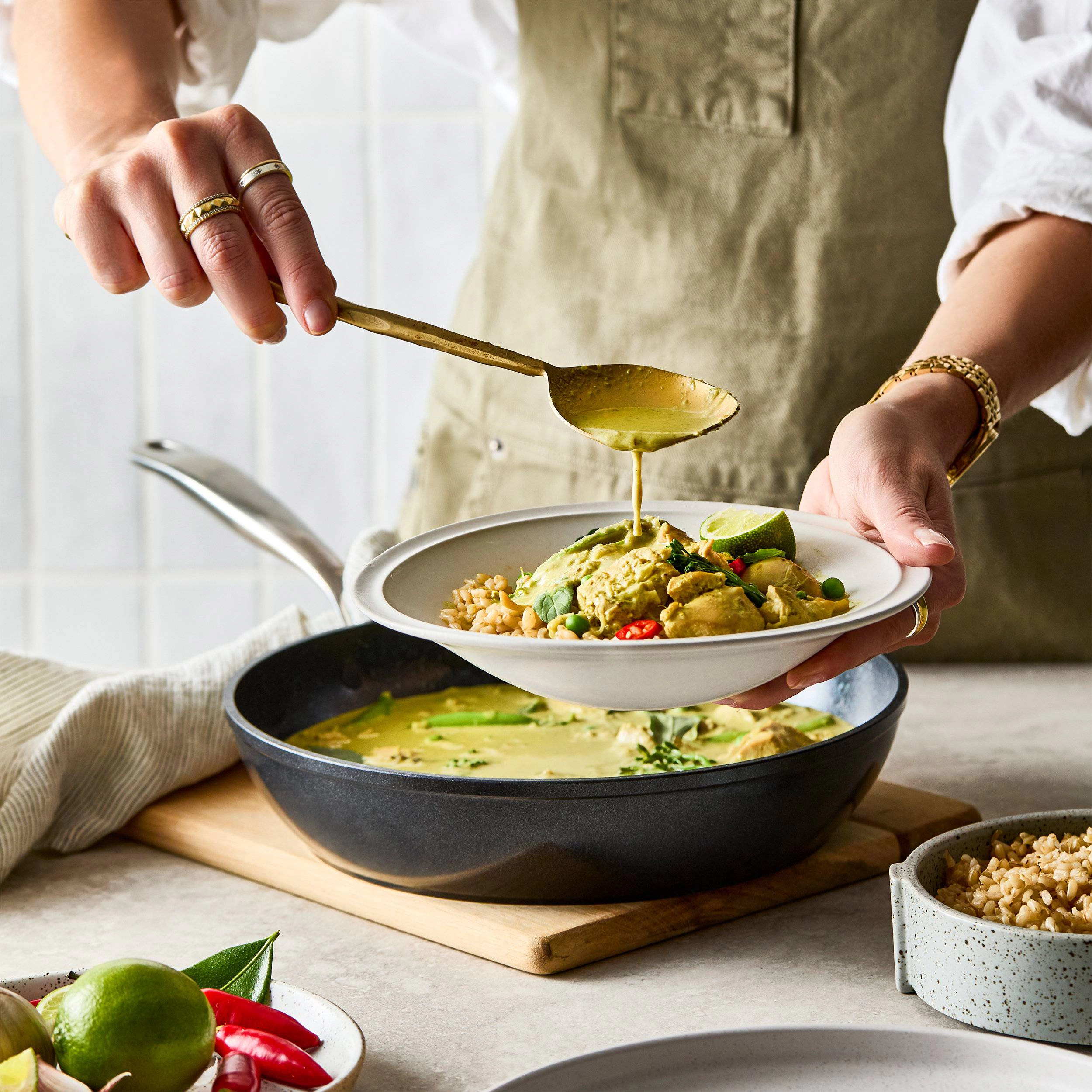 Cuisine::pro® GREEN STONE™ 11" Frypan