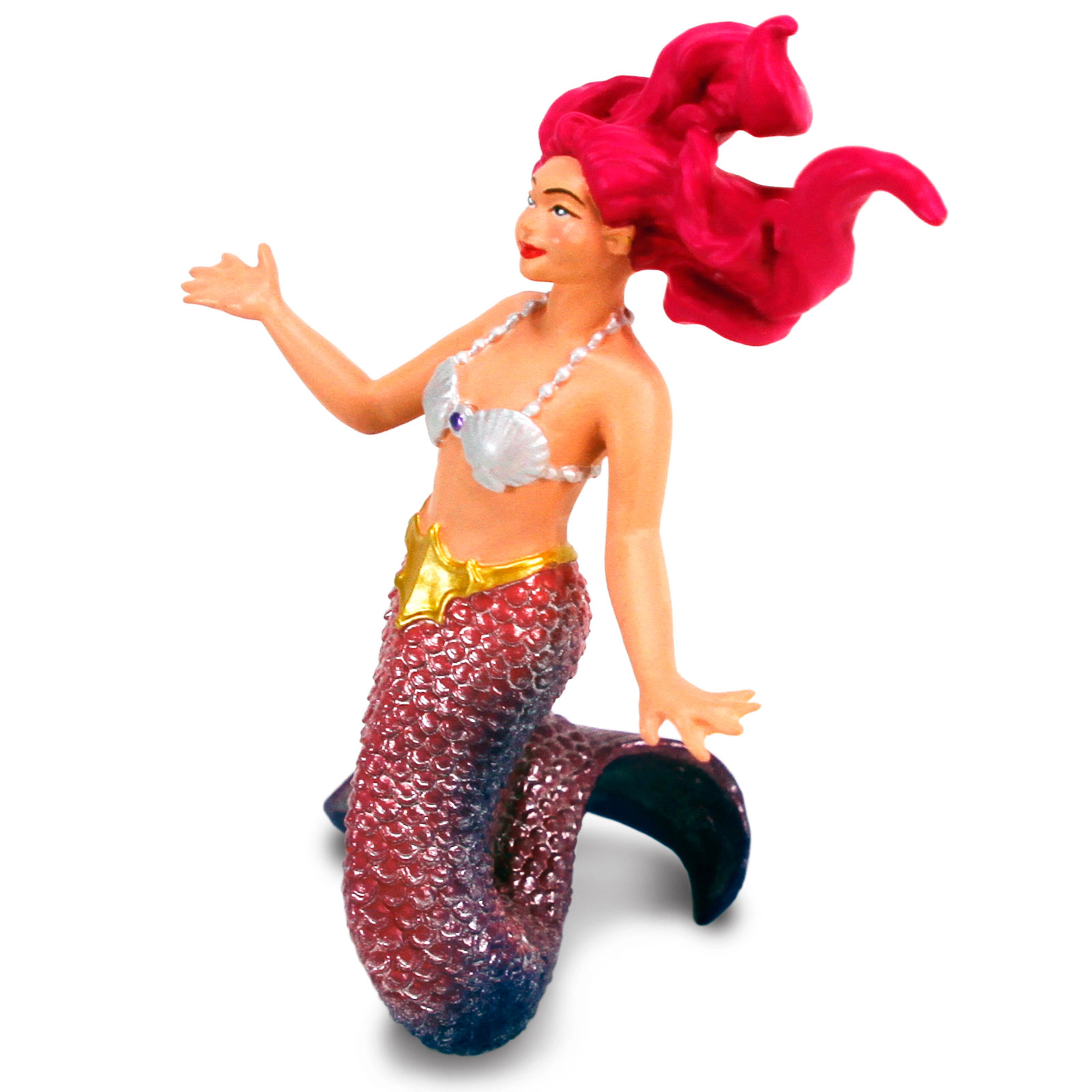 Safari Ltd. - Pink-Haired Mermaid Kids Toy Figure