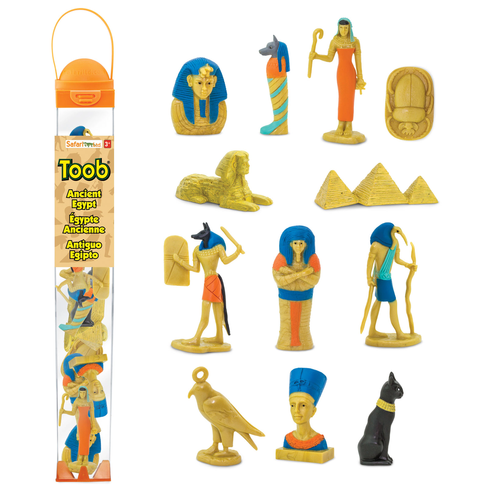 Safari Ltd. - Ancient Egypt TOOB - contains 12 Mini Figurines