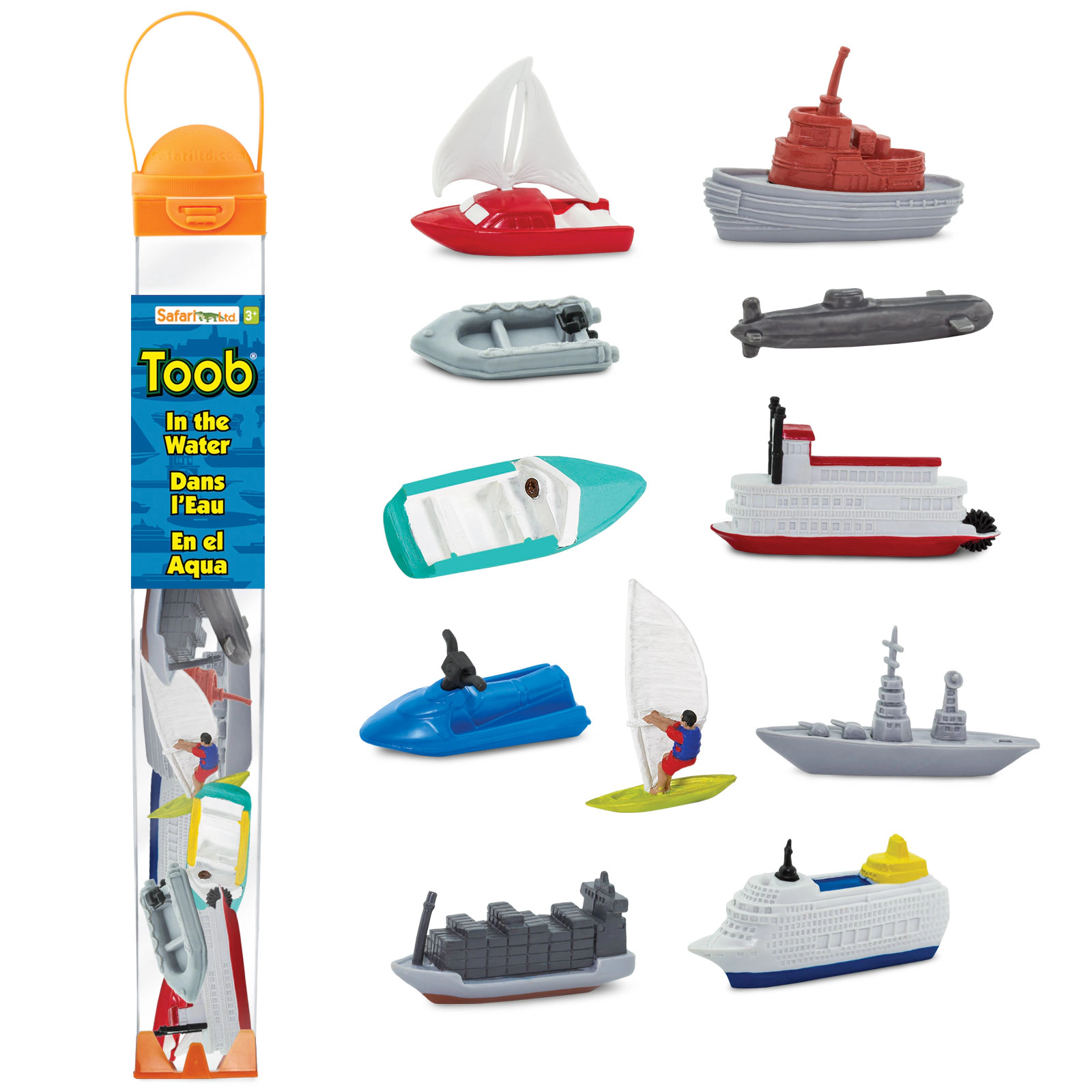 Safari Ltd. - In the Water TOOB - contains 11 Mini Figurines