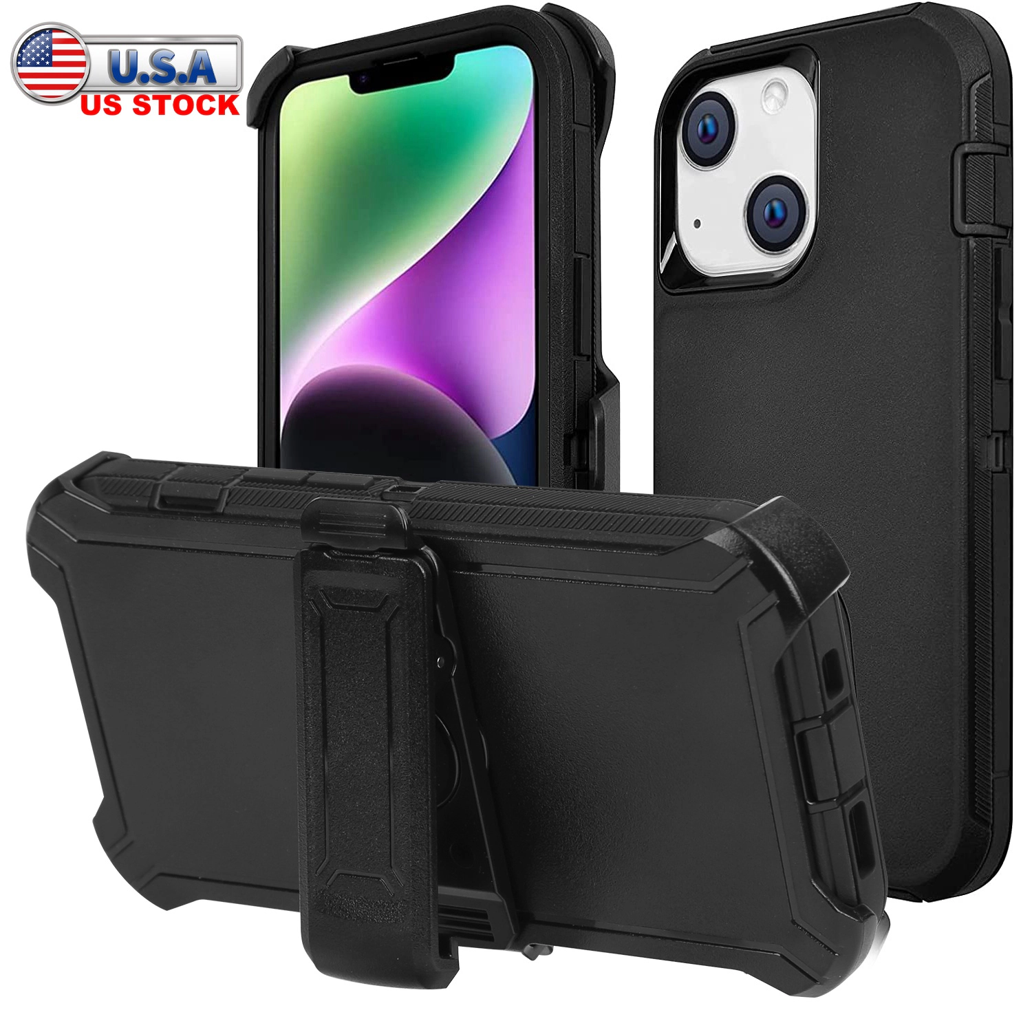 GBruno Shockproof Phone Case With Belt Clip