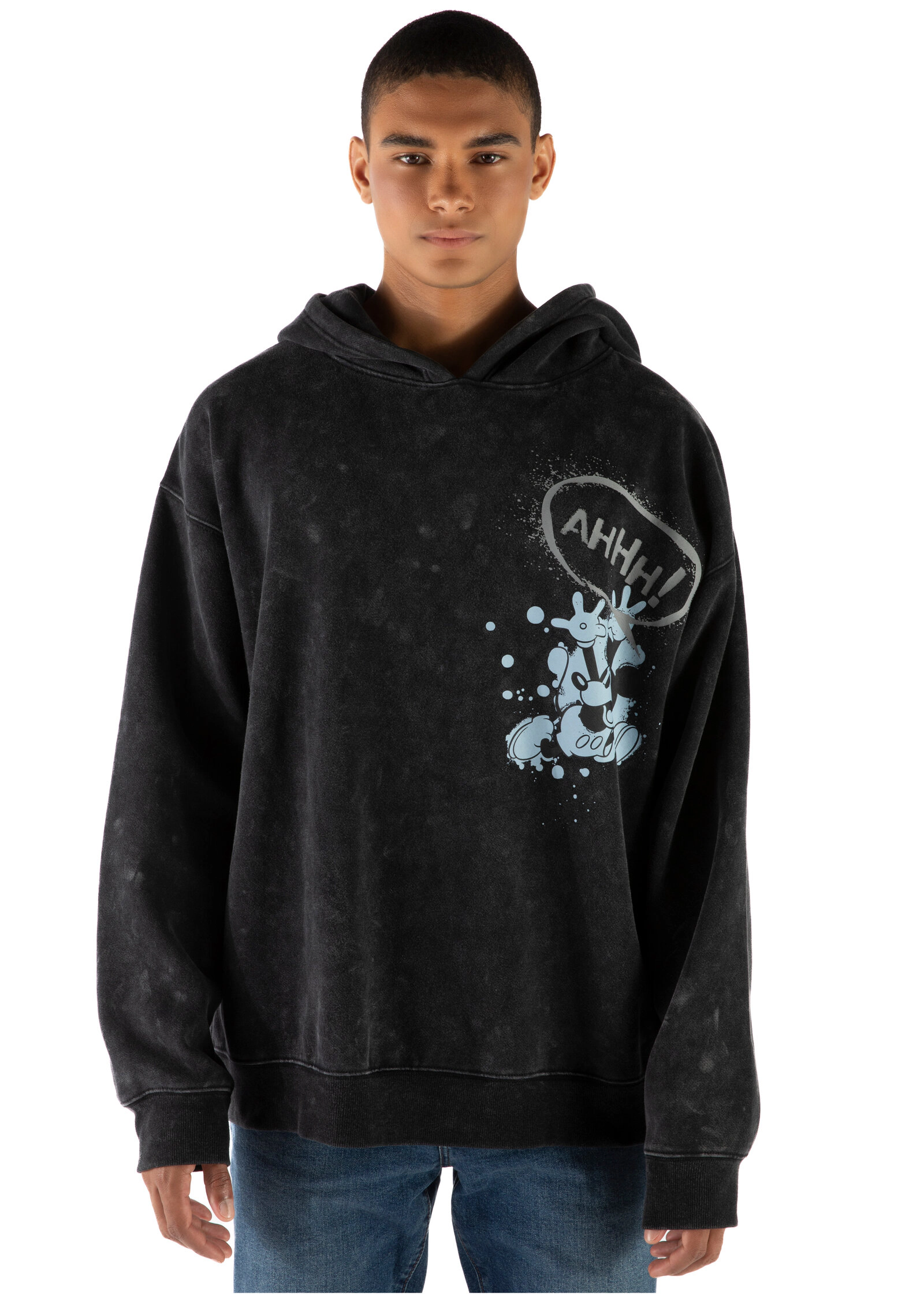 Disney Mickey Mouse Men's Fleece Pullover Hoodie