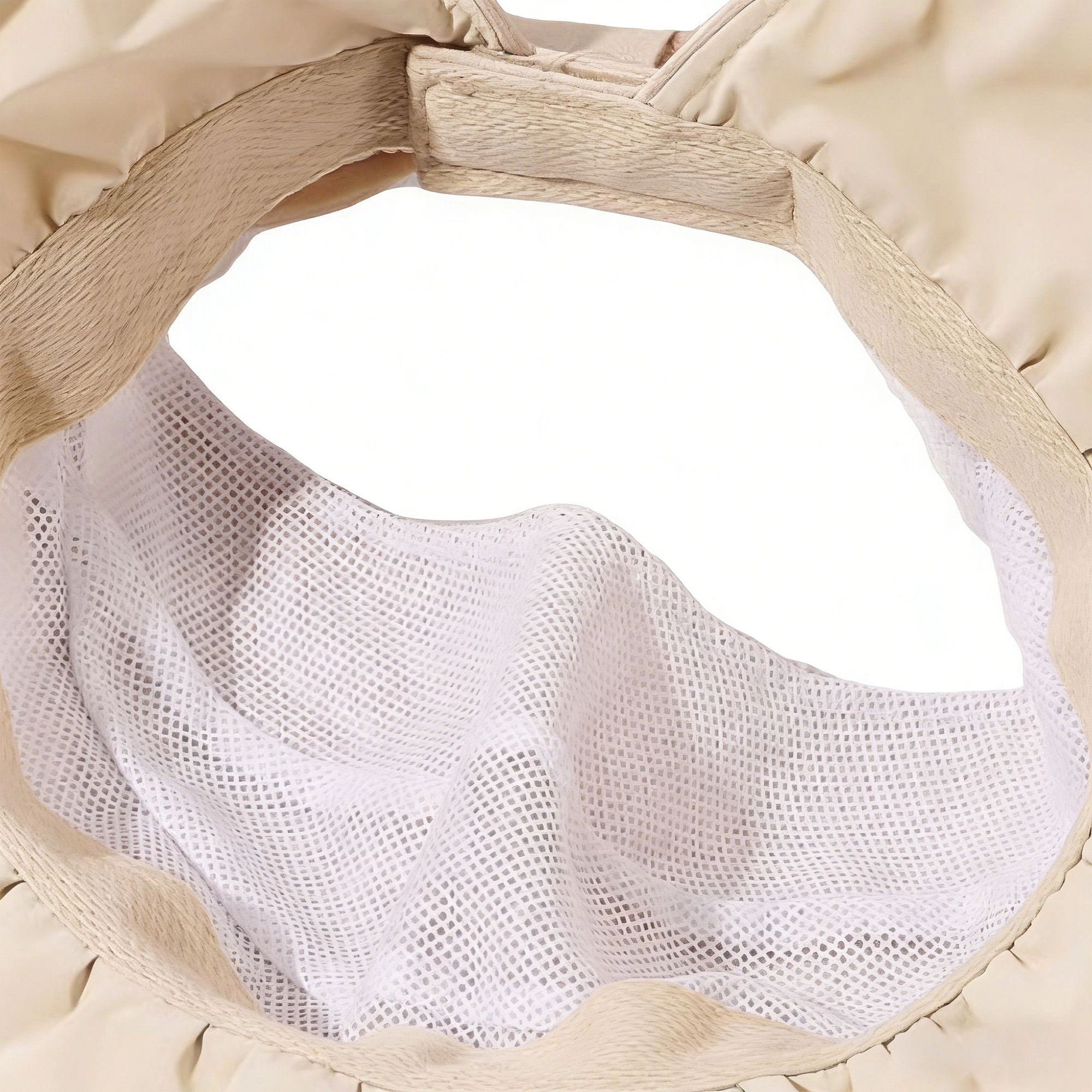 Anna-Kaci Womens Wide Brim Sun Hat Breathable Summer Beach with Bow Detail and Ponytail Opening