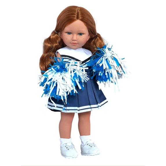 MBD® 18 Inch Doll Clothes- Blue Cheerleader Outfit for 18 Inch Kennedy and Friends Dolls