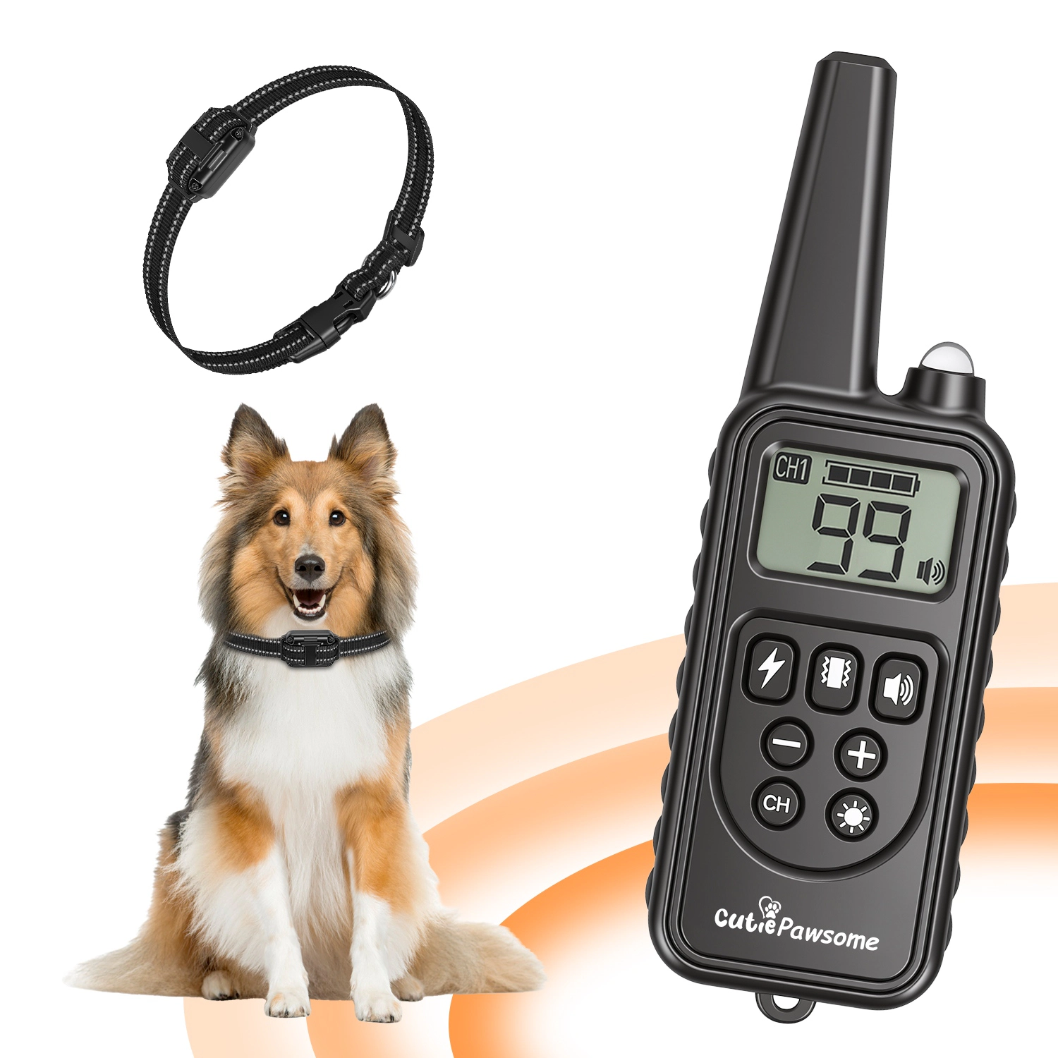 GBruno IP67 Waterproof Dog Training Collar Receiver
