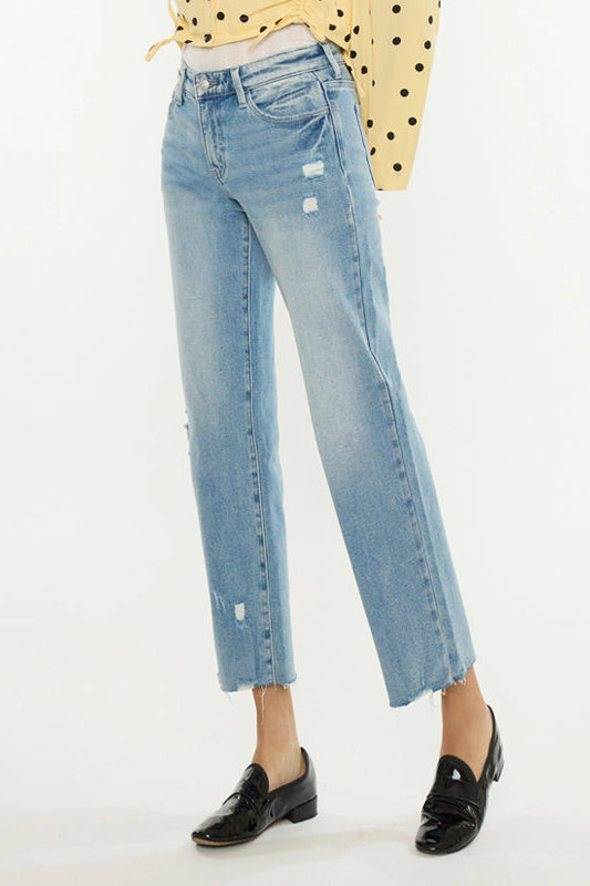 Alice Essentials Mid Rise True Straight