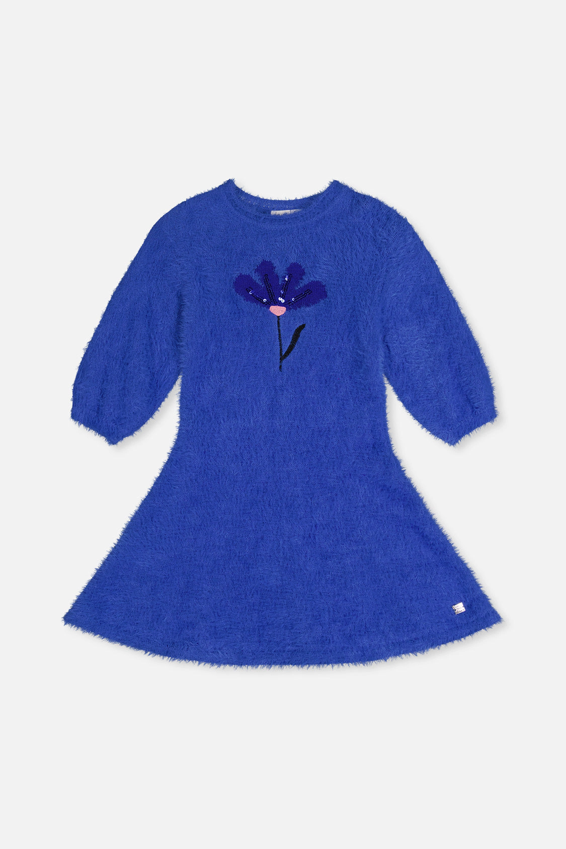 Deux par Girls Hairy Knitted Dress