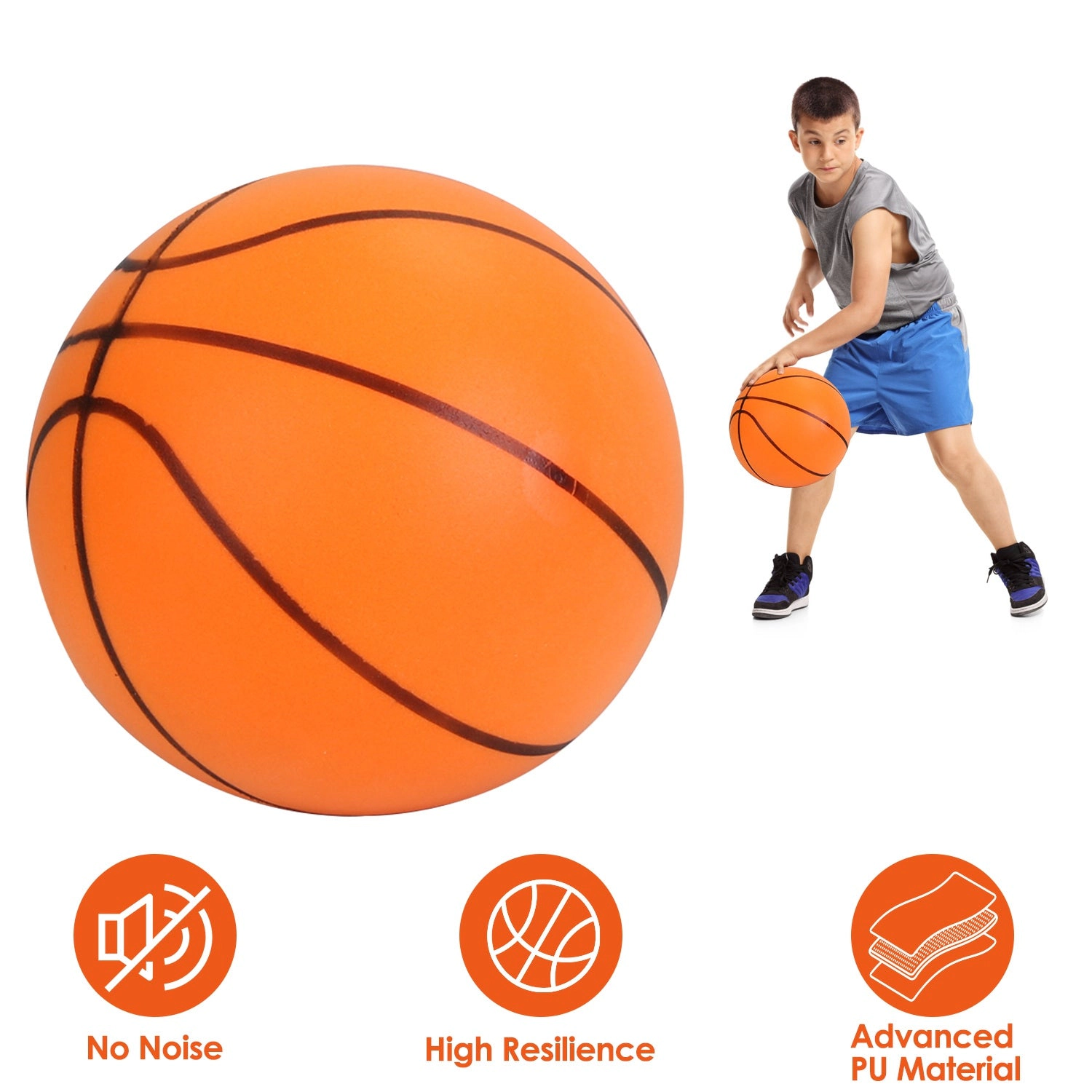 IMounTEK Unisex Foam Silent Basketball