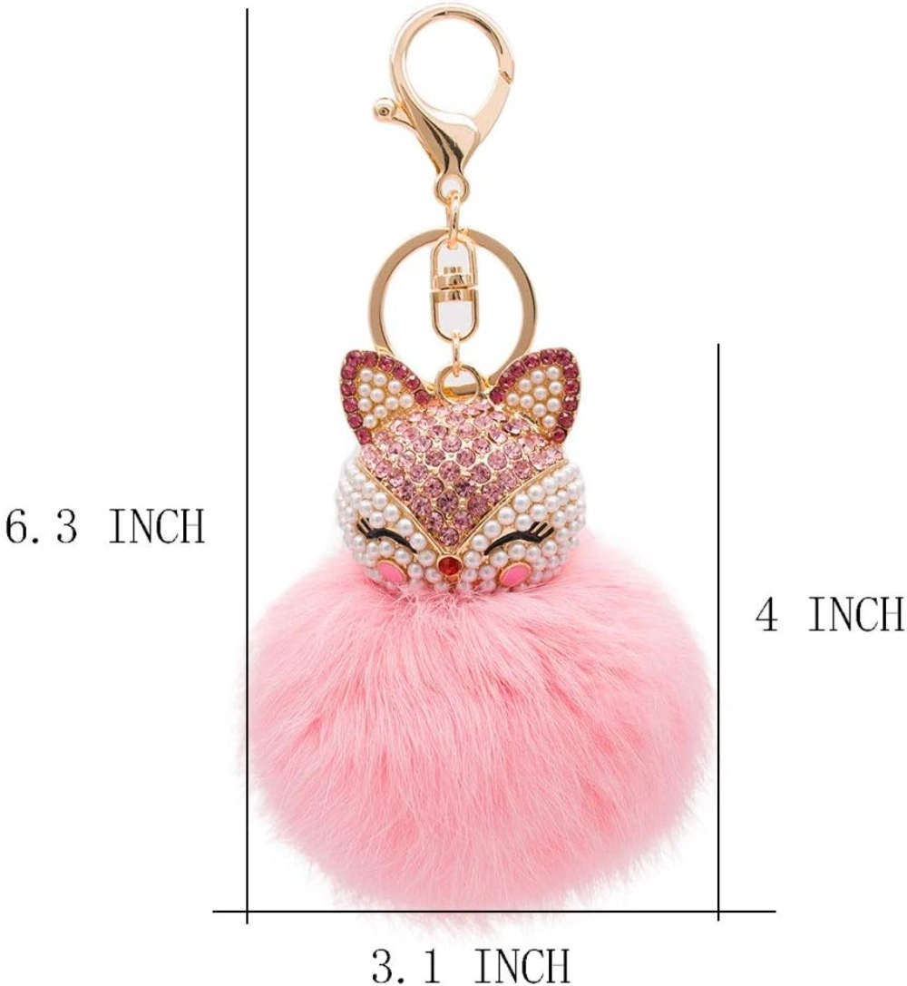 Wardrobe Whimsy Animal Key Chain Creative Novelty Charm Keychain for Car