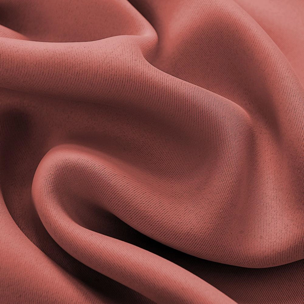 Olivia Gray Anchorage Blackout Grommet Single Curtan Panel - 54" x 90", Coral