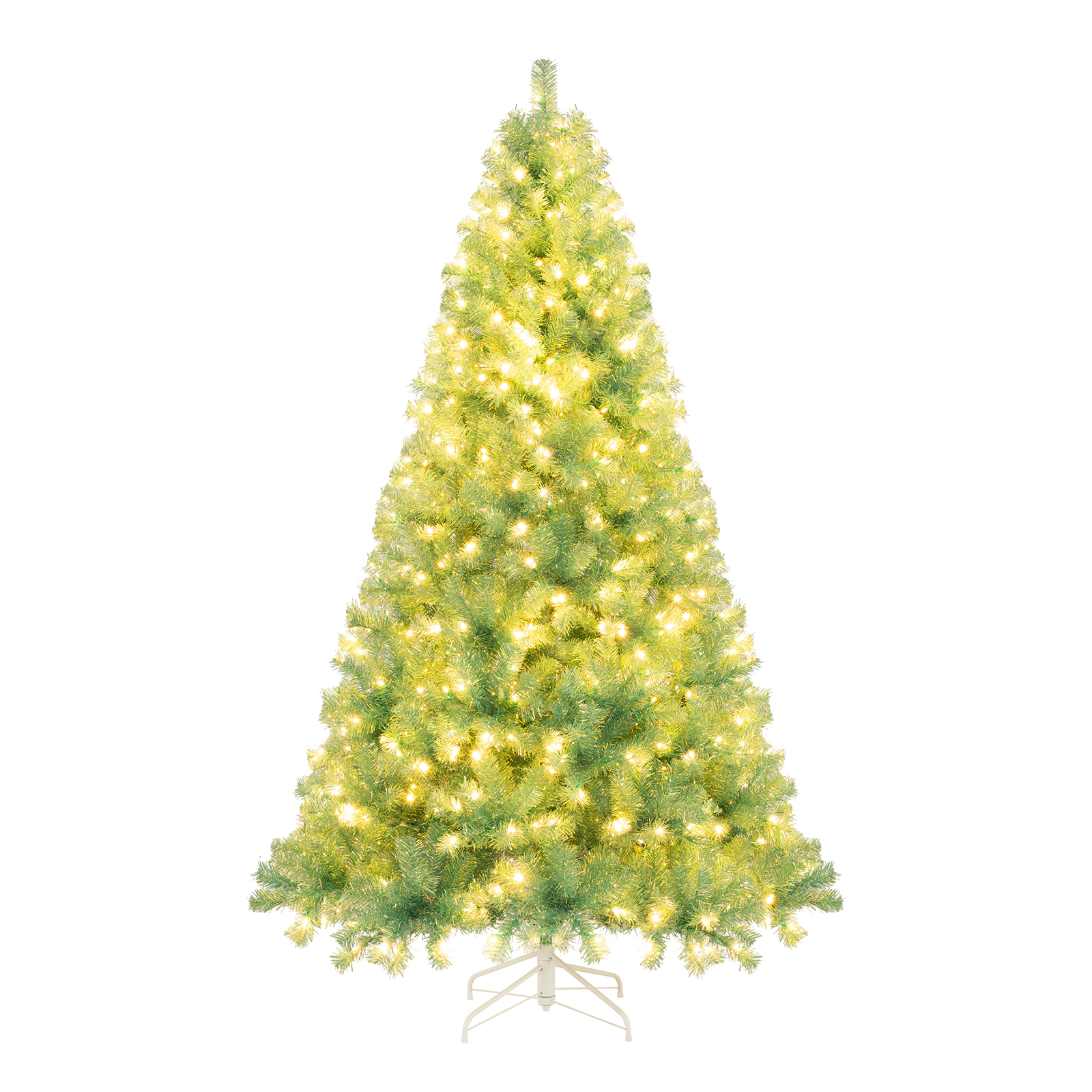 SlickBlue Colorful Artificial Christmas Tree with LED Lights