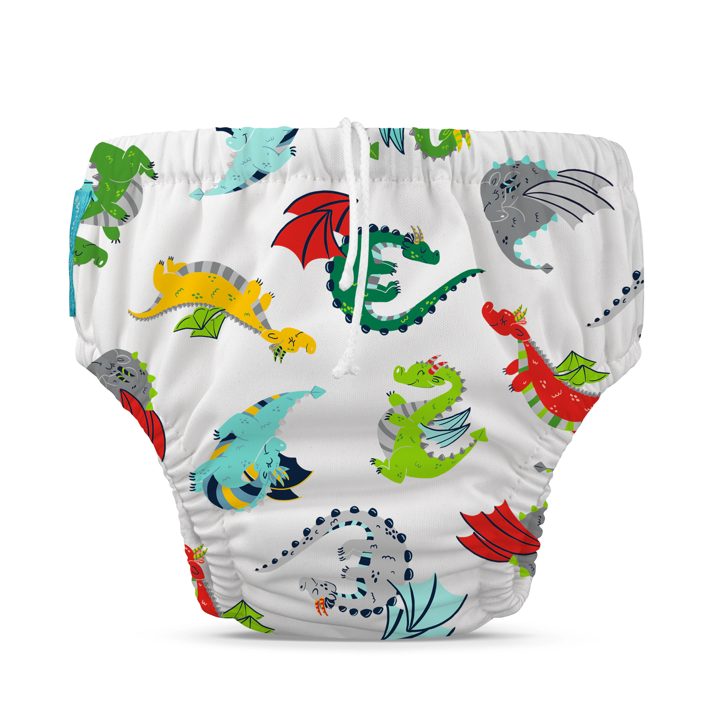 Charlie Banana Reusable Swim Diaper Drawstring X-Large - Mr Dragon