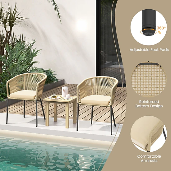 SlickBlue Comfortable Accent Chair with Soft Cushion and Metal Frame Support