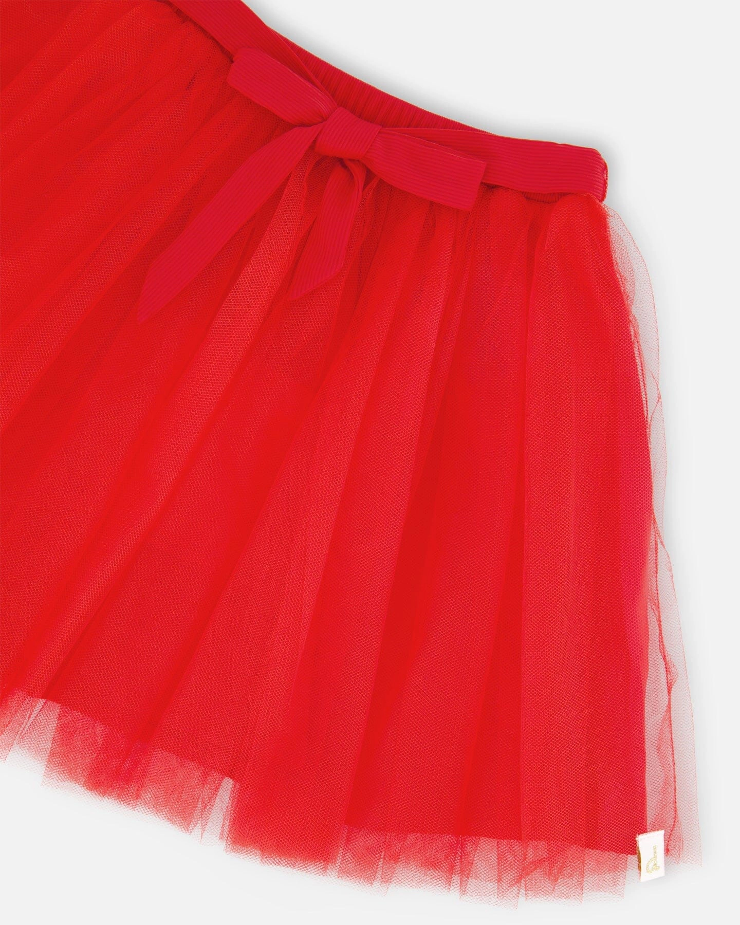 Deux par Girls Mesh and Eyelet Skirt