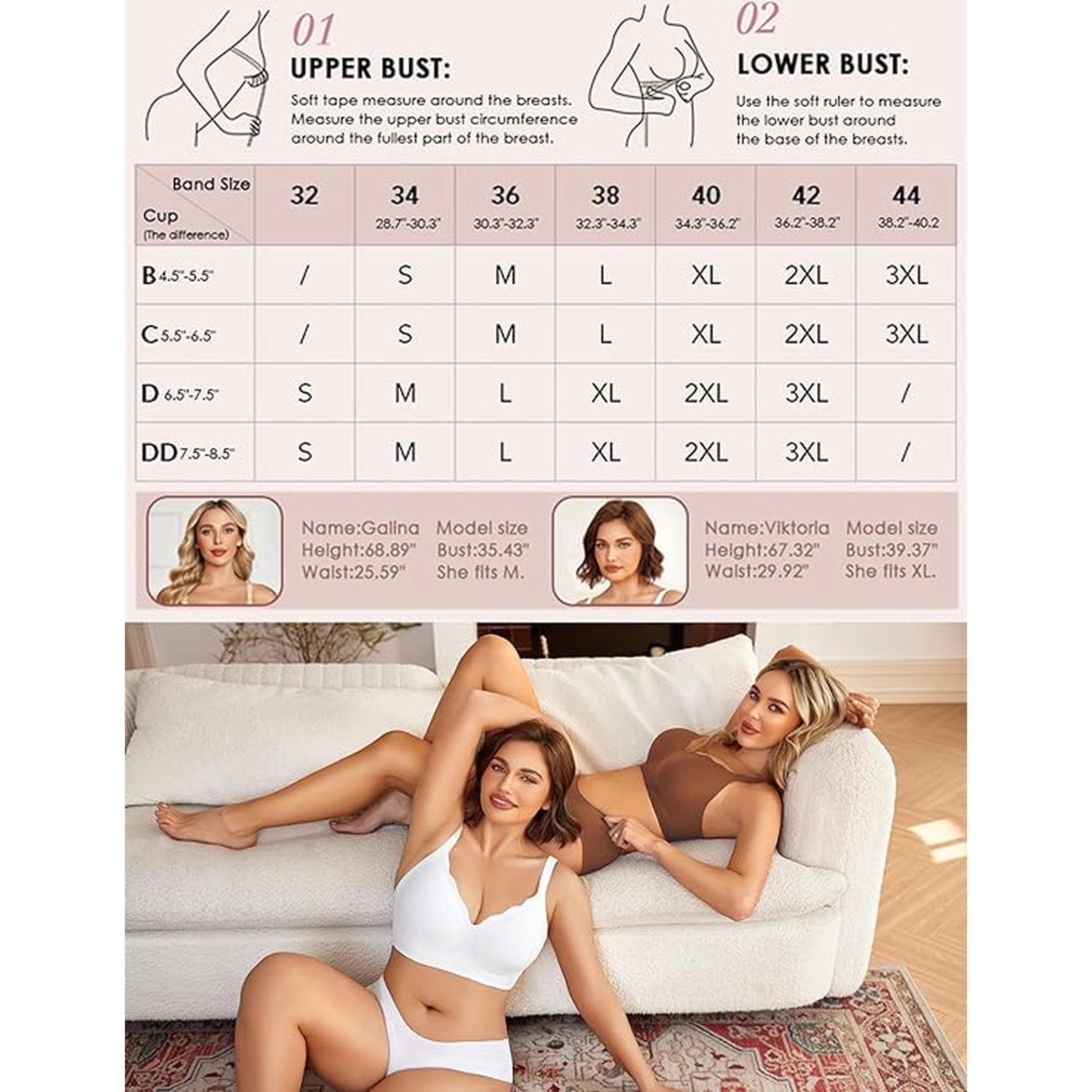 Avidlove Women's Seamless Wireless Bralette