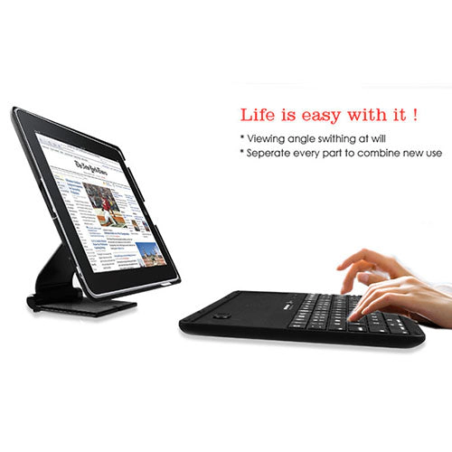 GBruno Aluminum Rotating Keyboard Case For IPad 2/3