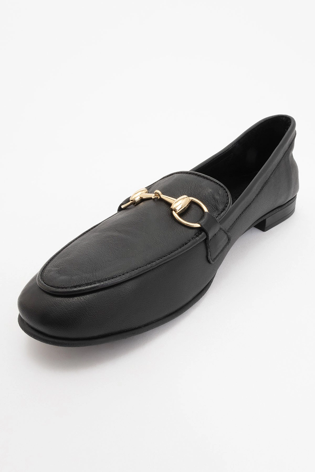 Forever & Always Womens Rory Leather Bit Loafer