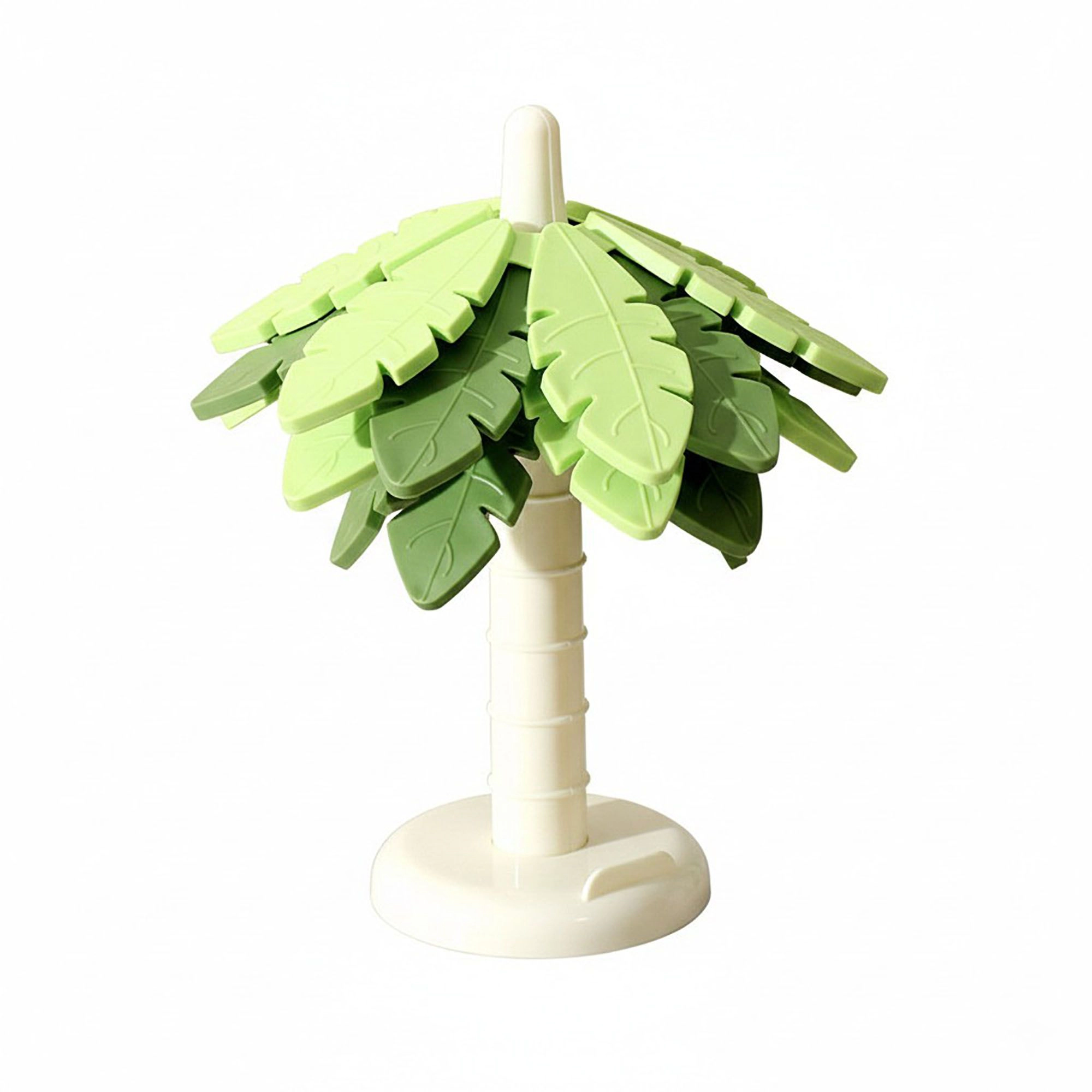 Alilang Unisex Palm Leaf Silicone Trivet Set Heat Resistant Non Slip Kitchen Pot Holders